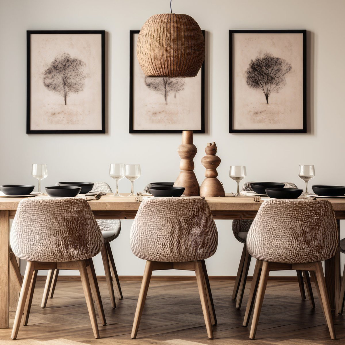 Esszimmer Ideen – Wandgestaltung mit Stil