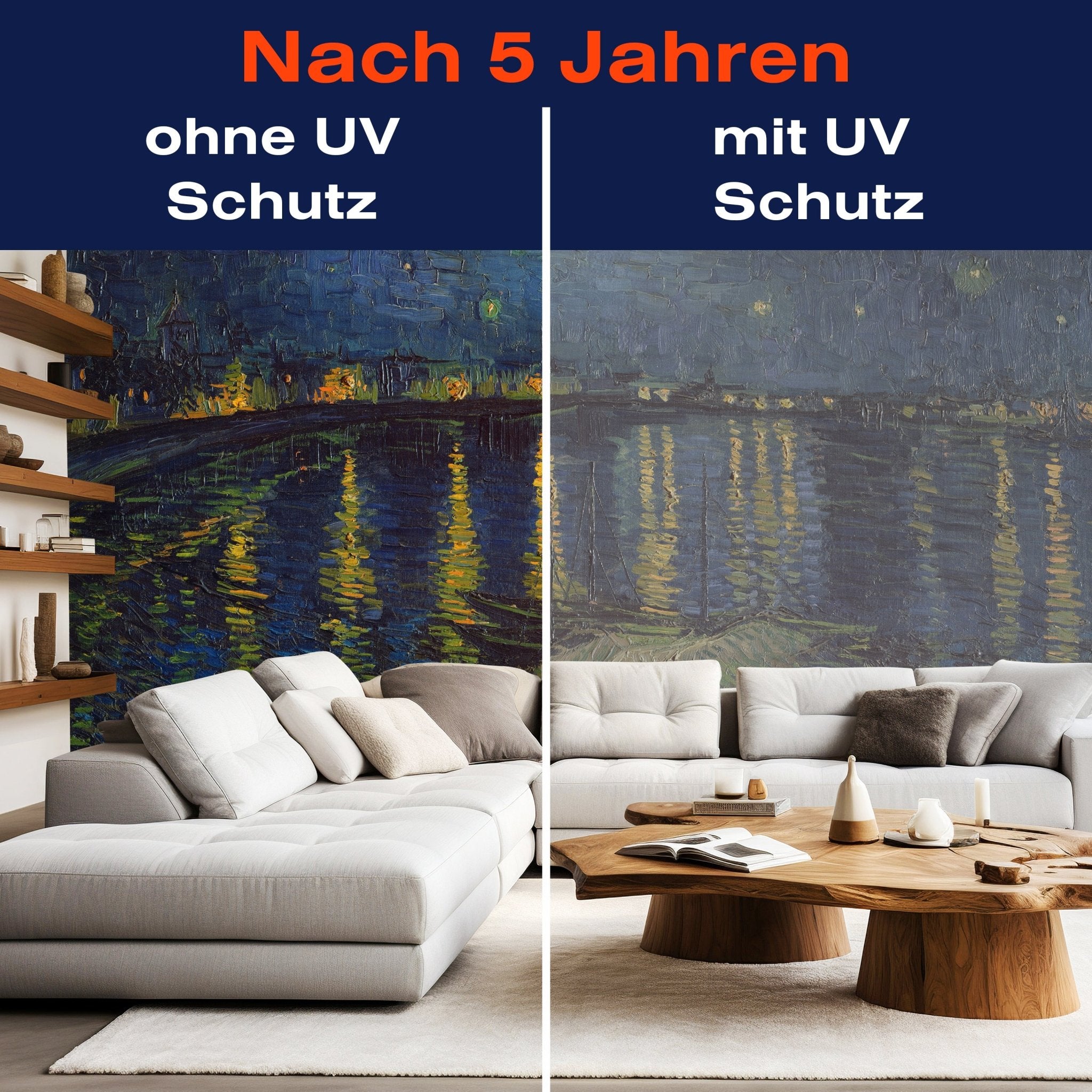 Fototapete Vincent van Gogh, Sternennacht M6945 - Bild 10 Fototapete Vincent van Gogh, Sternennacht M6945 - Bild 10