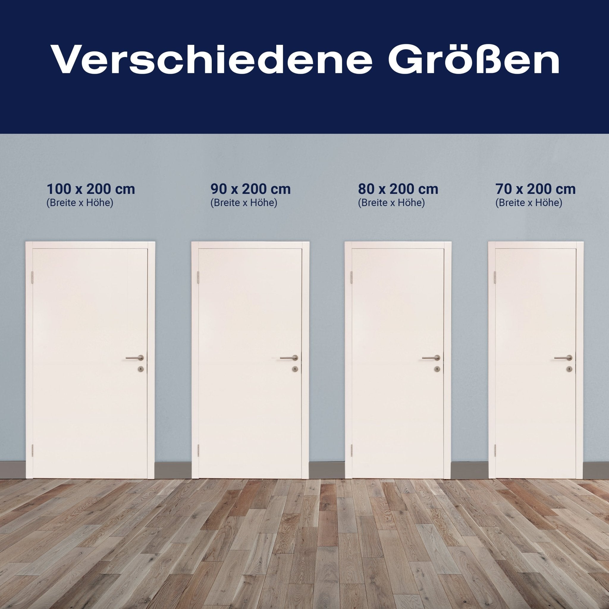 Türtapete helle Betonwand, Weiß, Grau M1179 - Bild 8 Türtapete helle Betonwand, Weiß, Grau M1179 - Bild 8