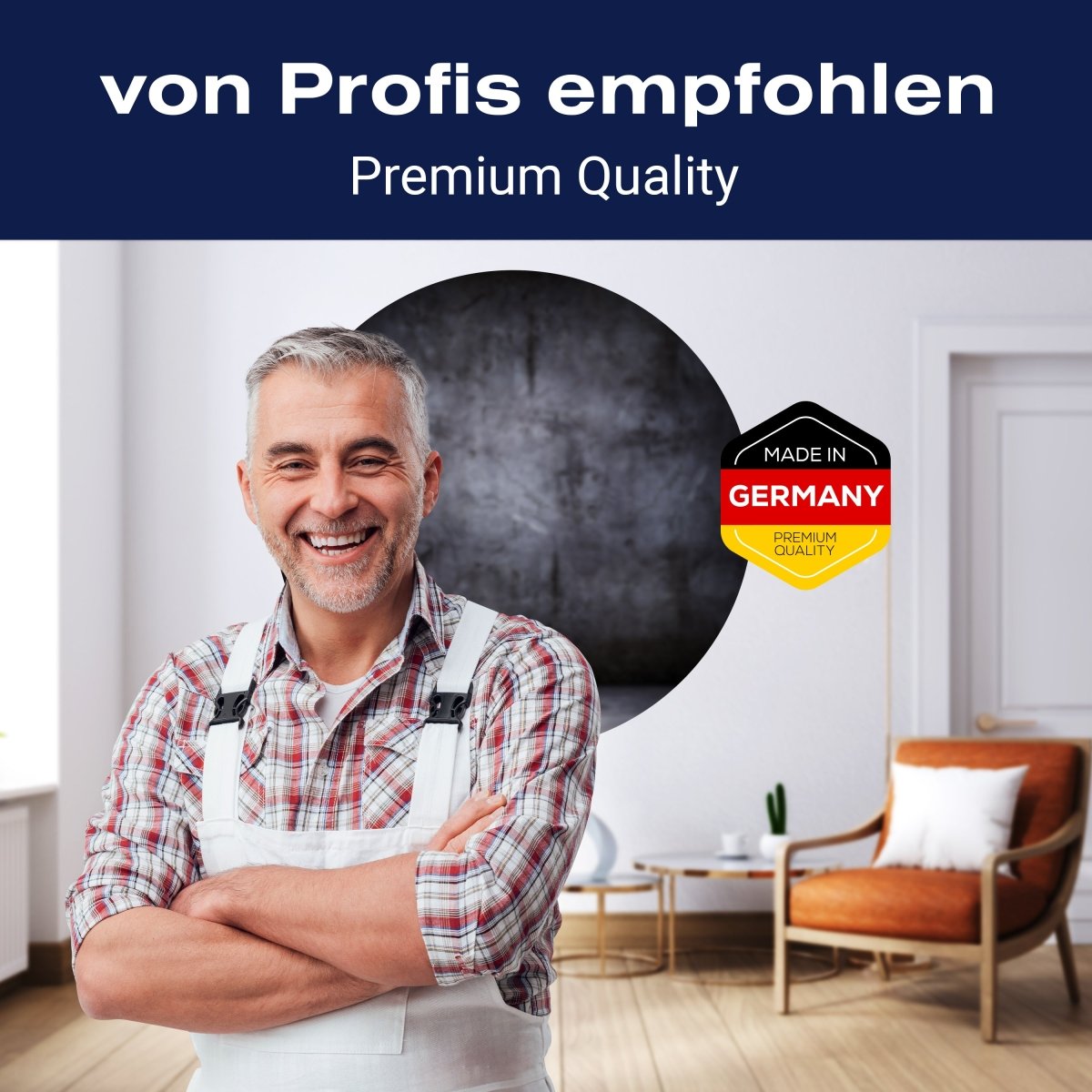 Runde Fototapete dunkle Steinwand M0003 - Bild 5 Runde Fototapete dunkle Steinwand M0003 - Bild 5