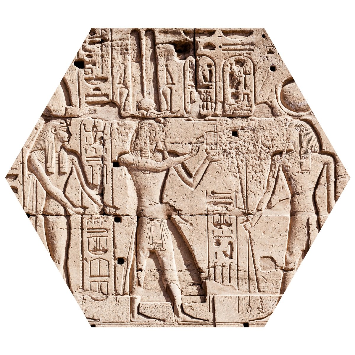 Hexagon-Fototapete Wand mit Hieroglyphen M0004 - Bild 11 Hexagon-Fototapete Wand mit Hieroglyphen M0004 - Bild 11