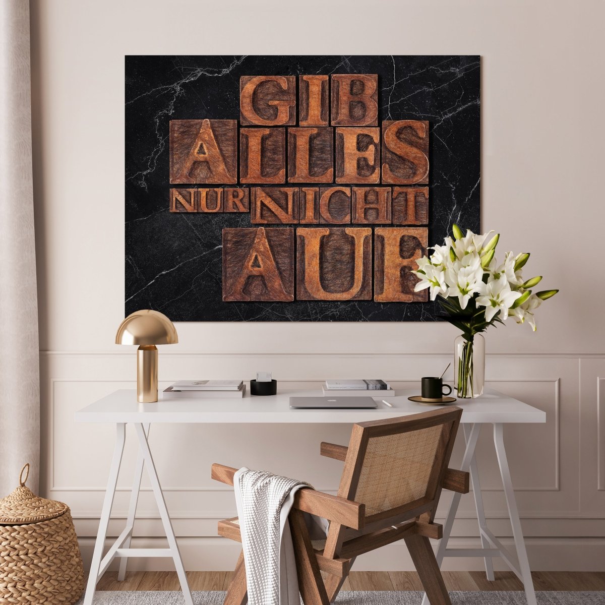Leinwandbild Motivation, Querformat, Gib alles nur nicht auf M0004 kaufen - Bild 2 Leinwandbild Motivation, Querformat, Gib alles nur nicht auf M0004 kaufen - Bild 2