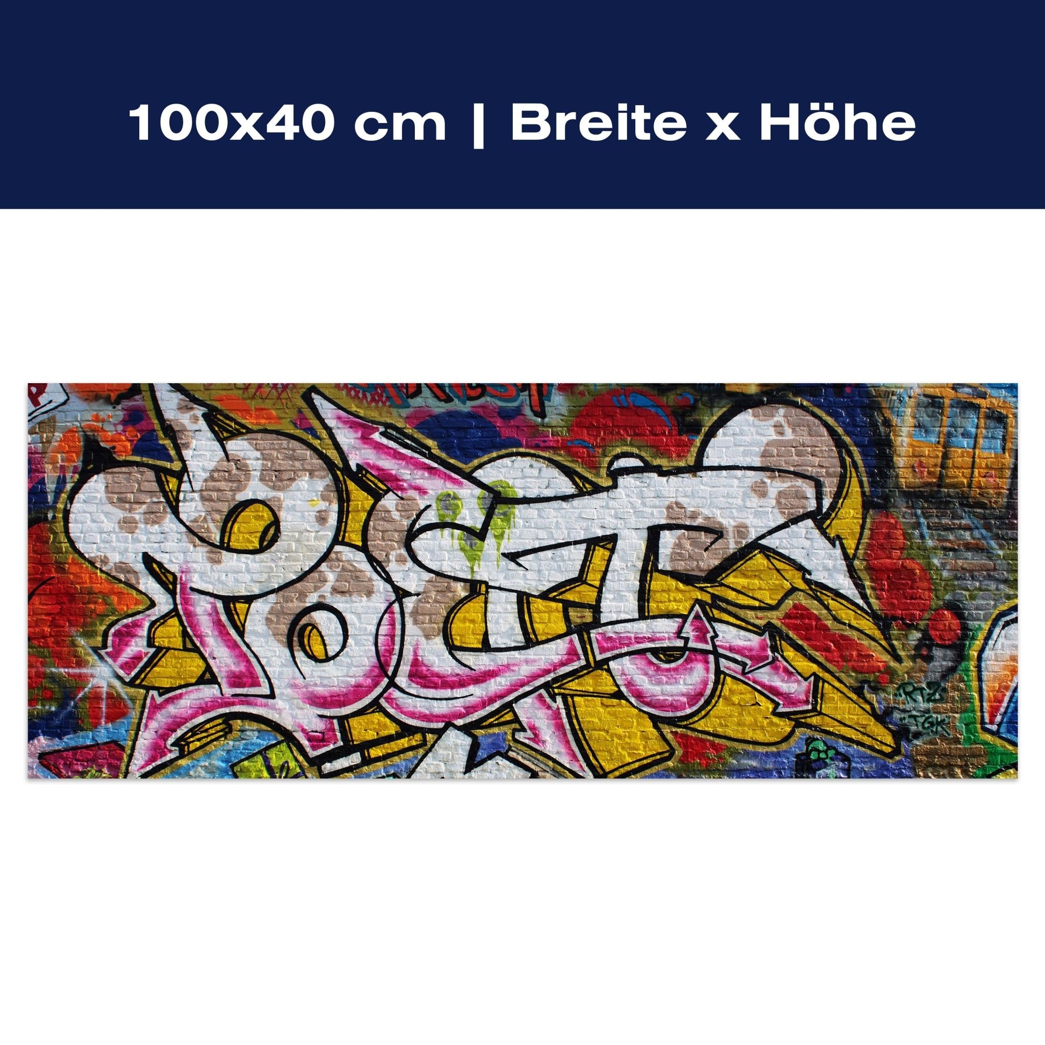 Leinwandbild Graffiti Poet M0007 Leinwandbild Graffiti Poet M0007