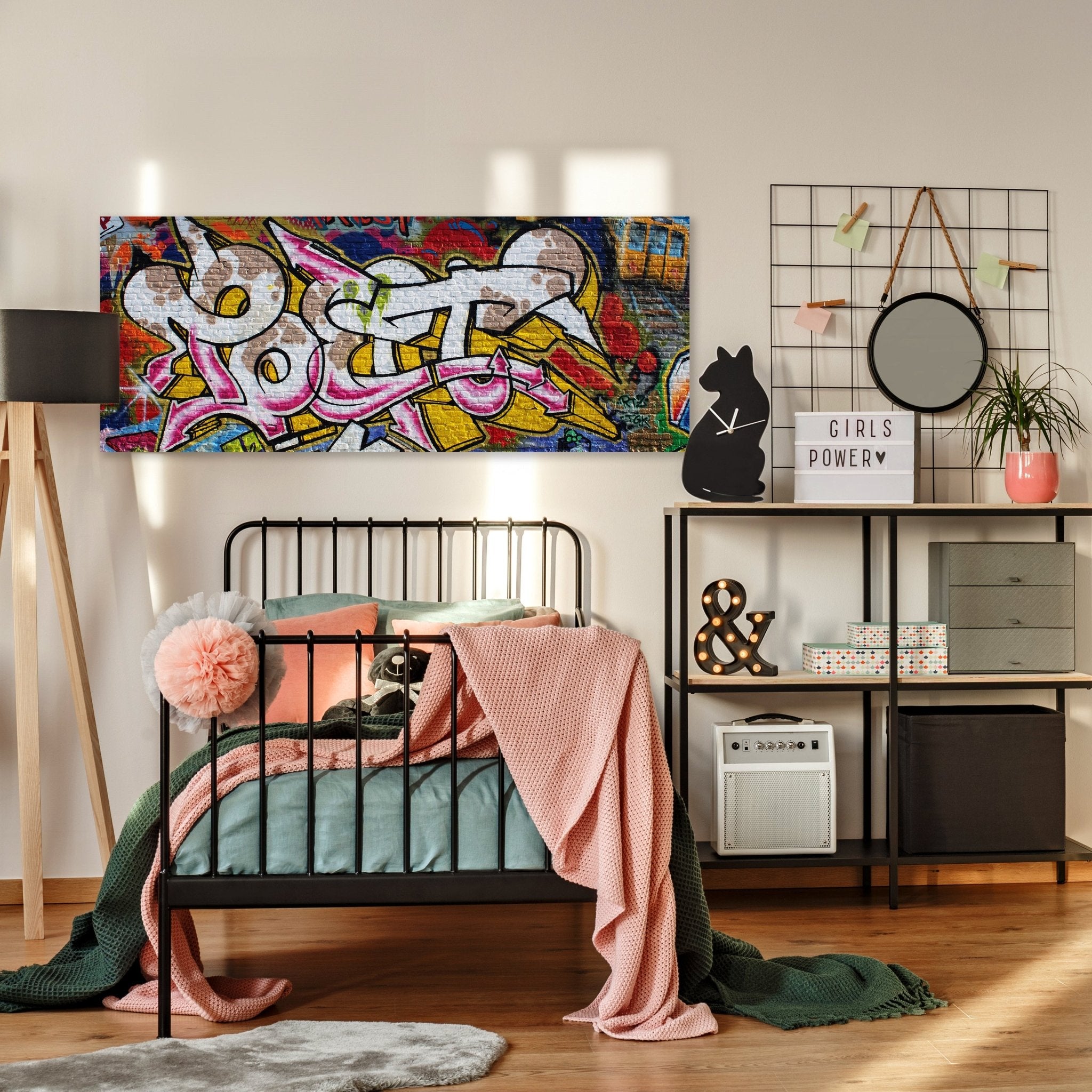 Leinwandbild Graffiti Poet M0007 kaufen - Bild 3 Leinwandbild Graffiti Poet M0007 kaufen - Bild 3