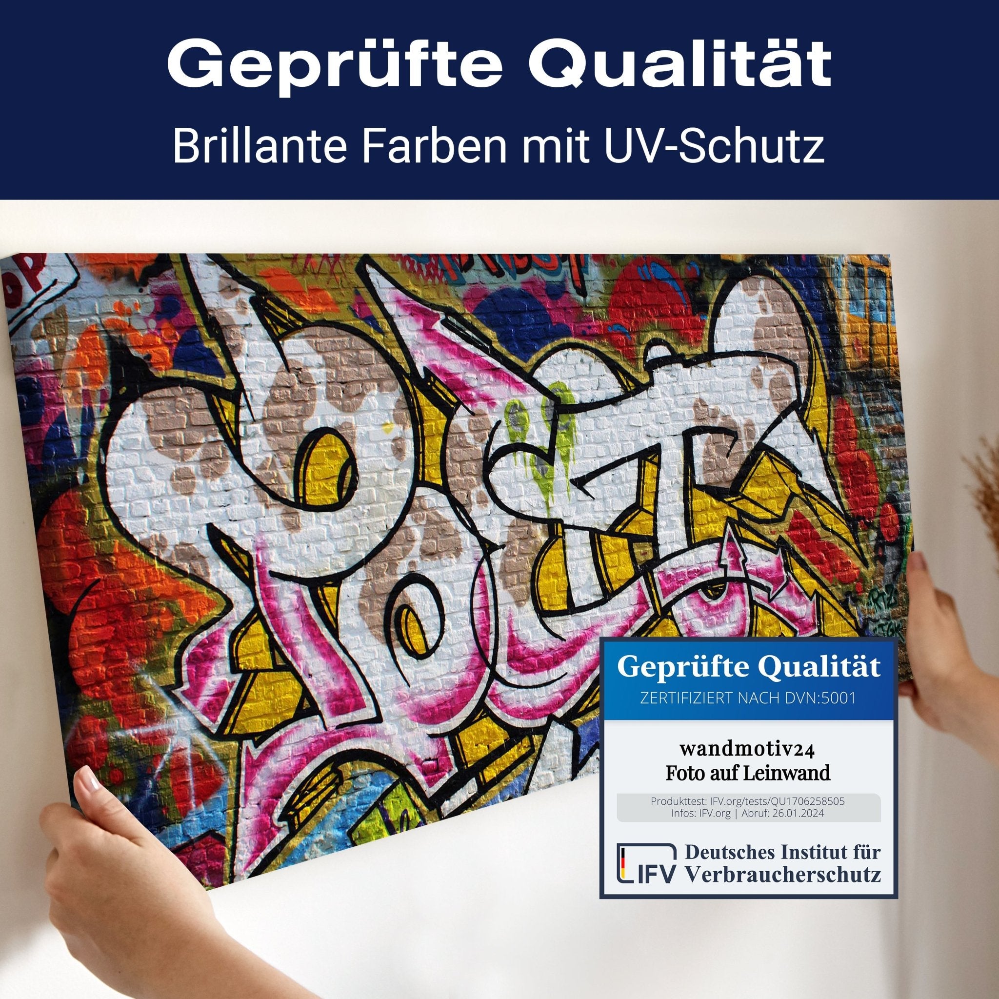 Leinwandbild Graffiti Poet M0007 kaufen - Bild 4 Leinwandbild Graffiti Poet M0007 kaufen - Bild 4