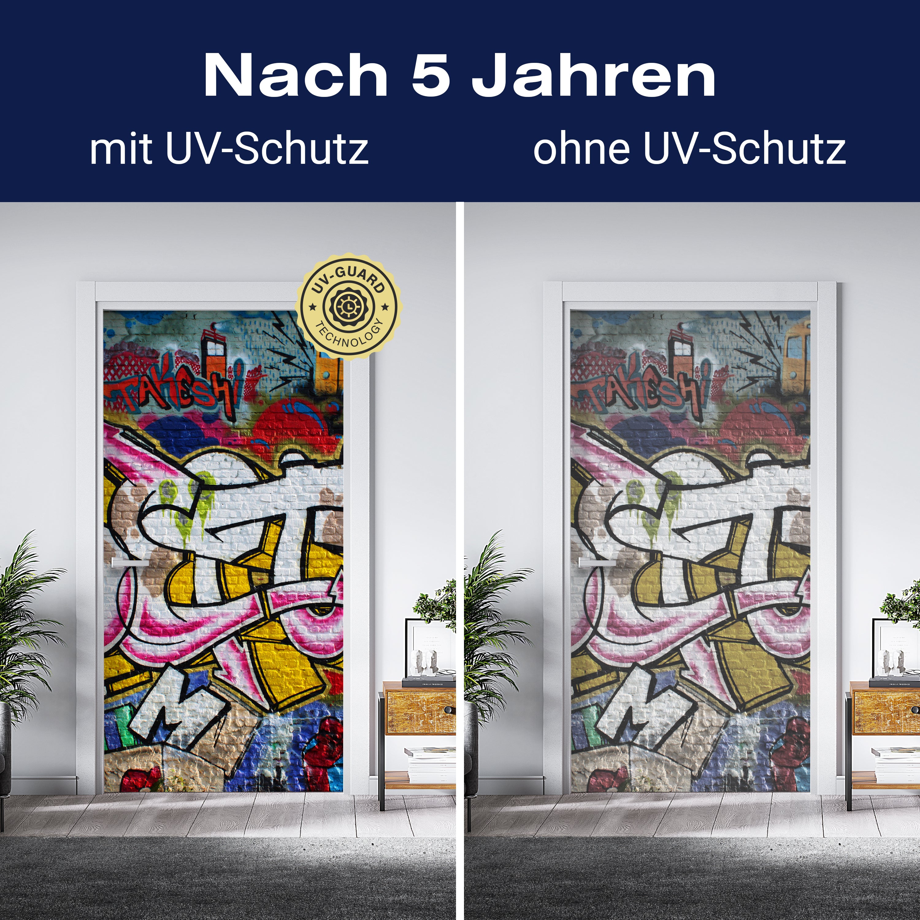 Türtapete Graffiti Poet M0007 - Bild 4 Türtapete Graffiti Poet M0007 - Bild 4