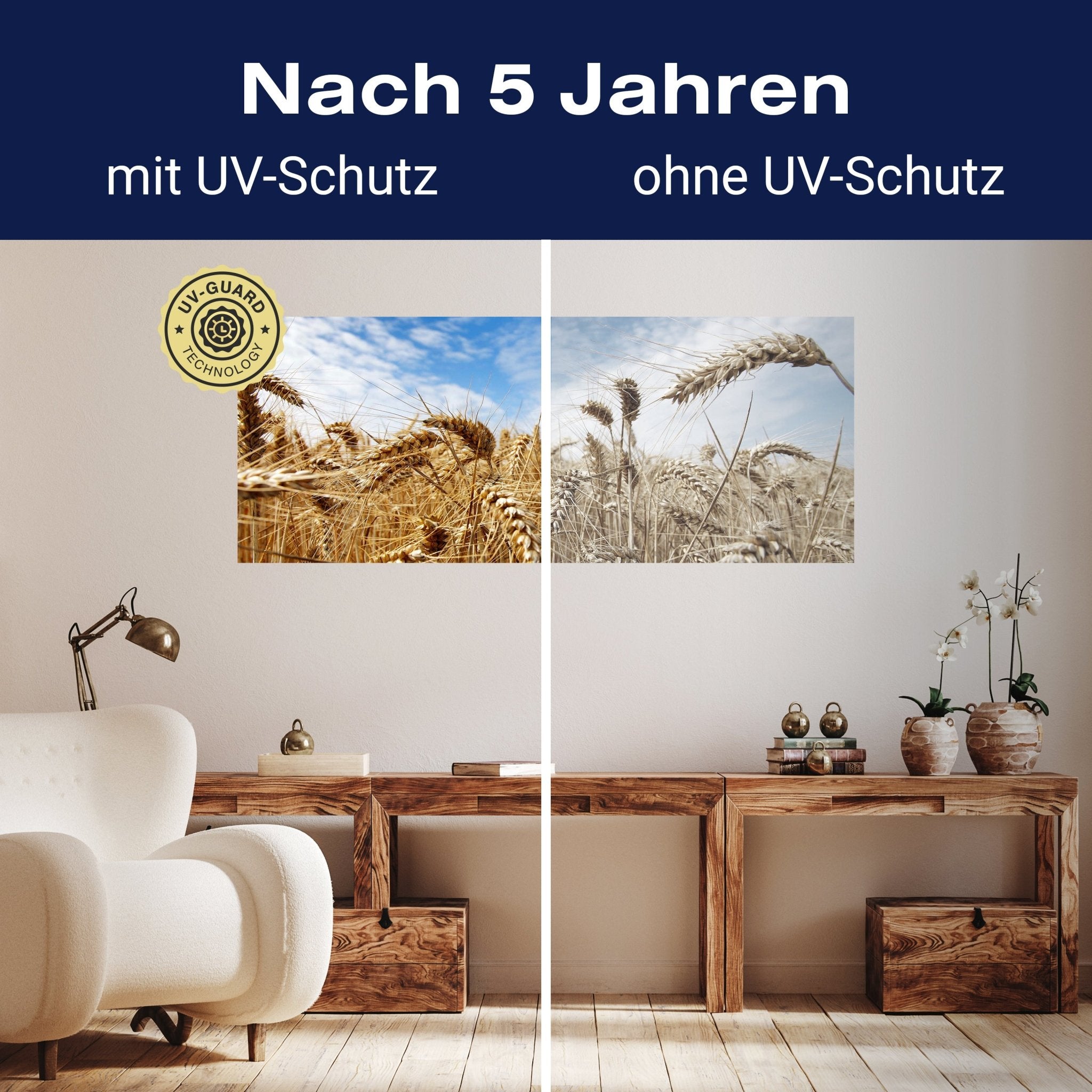 Leinwandbild Kornfeld M0009 kaufen - Bild 9 Leinwandbild Kornfeld M0009 kaufen - Bild 9