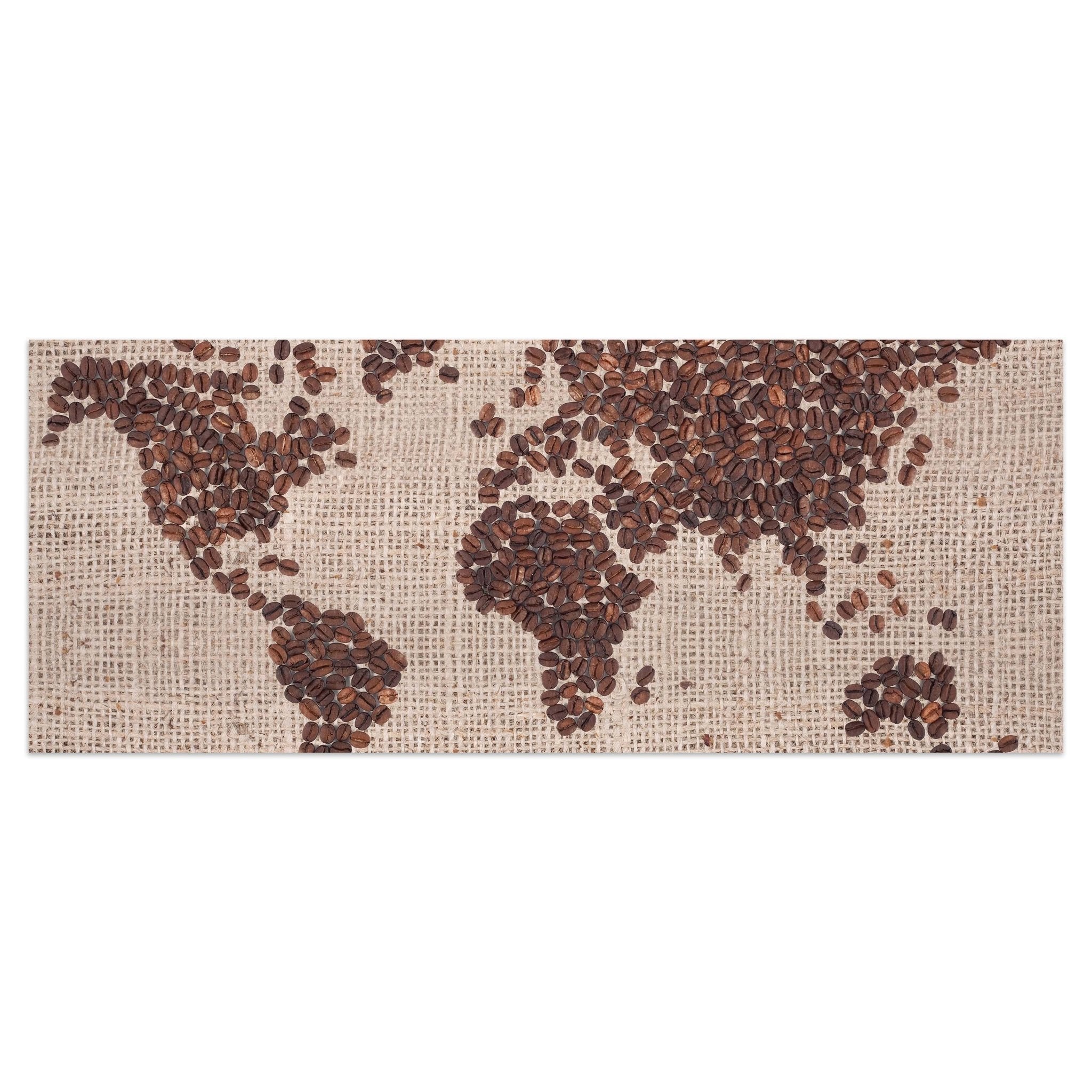 Leinwandbild Weltkarte Kaffee M0012 kaufen - Bild 1 Leinwandbild Weltkarte Kaffee M0012 kaufen - Bild 1
