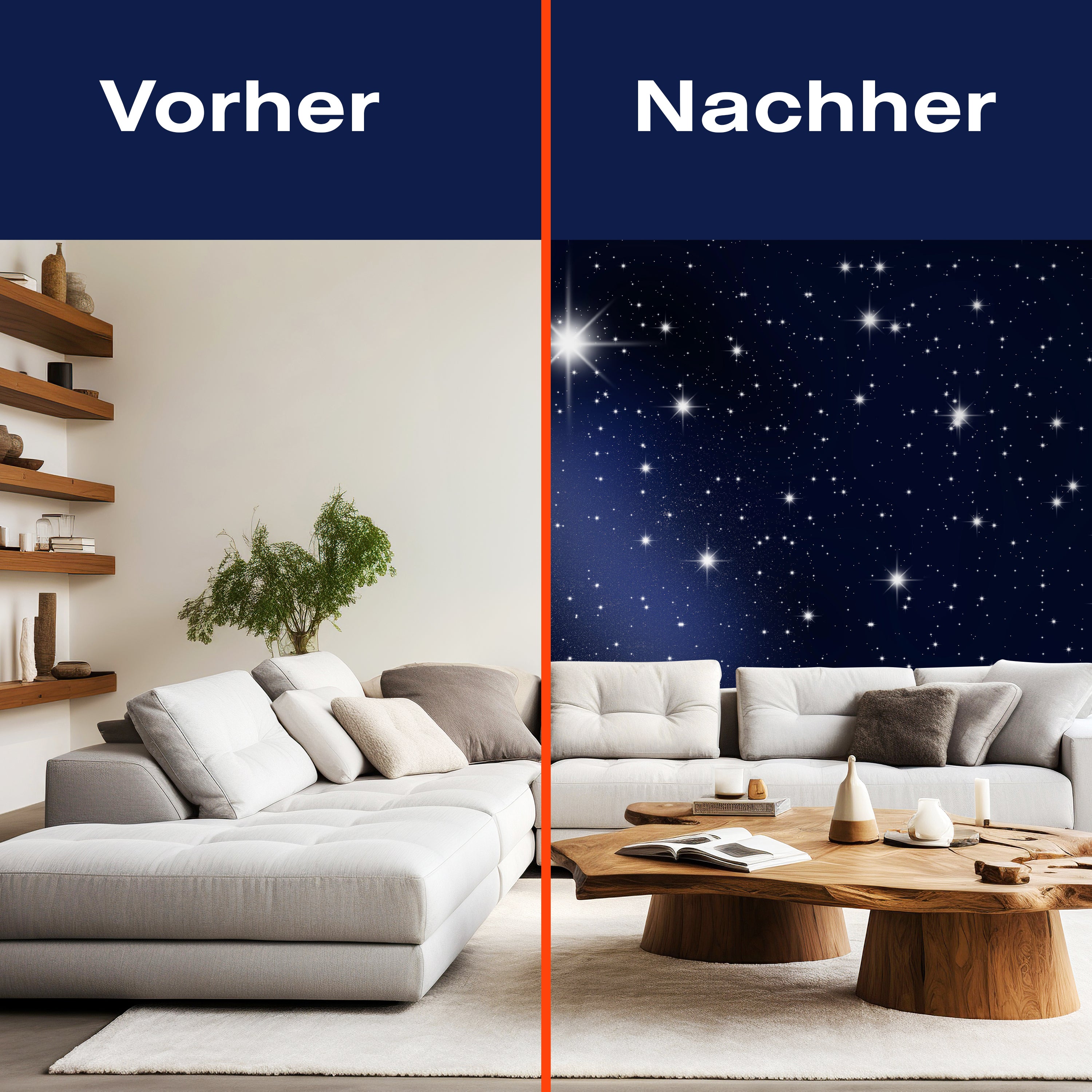 Fototapete Nachthimmel Sterne M0019 - Bild 9 Fototapete Nachthimmel Sterne M0019 - Bild 9