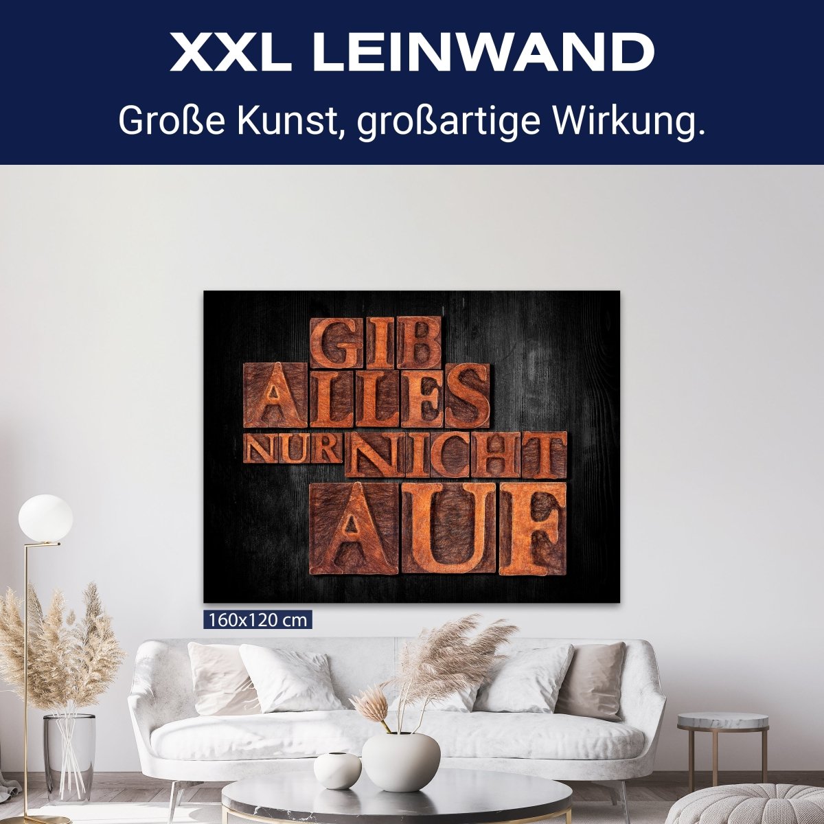 Leinwandbild Motivation, Querformat, Gib alles M0023 kaufen - Bild 9 Leinwandbild Motivation, Querformat, Gib alles M0023 kaufen - Bild 9
