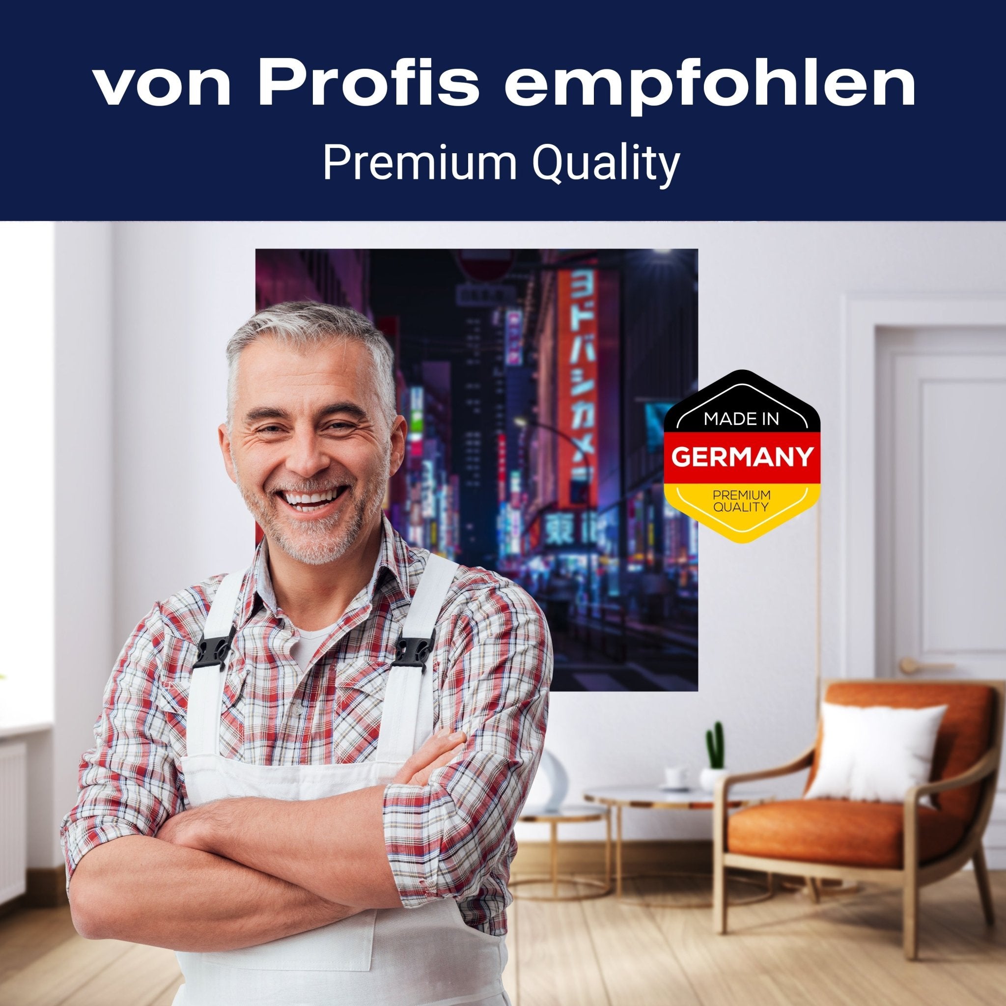 Quadratische Fototapete Tokyo bei Nacht M0025 - Bild 5 Quadratische Fototapete Tokyo bei Nacht M0025 - Bild 5