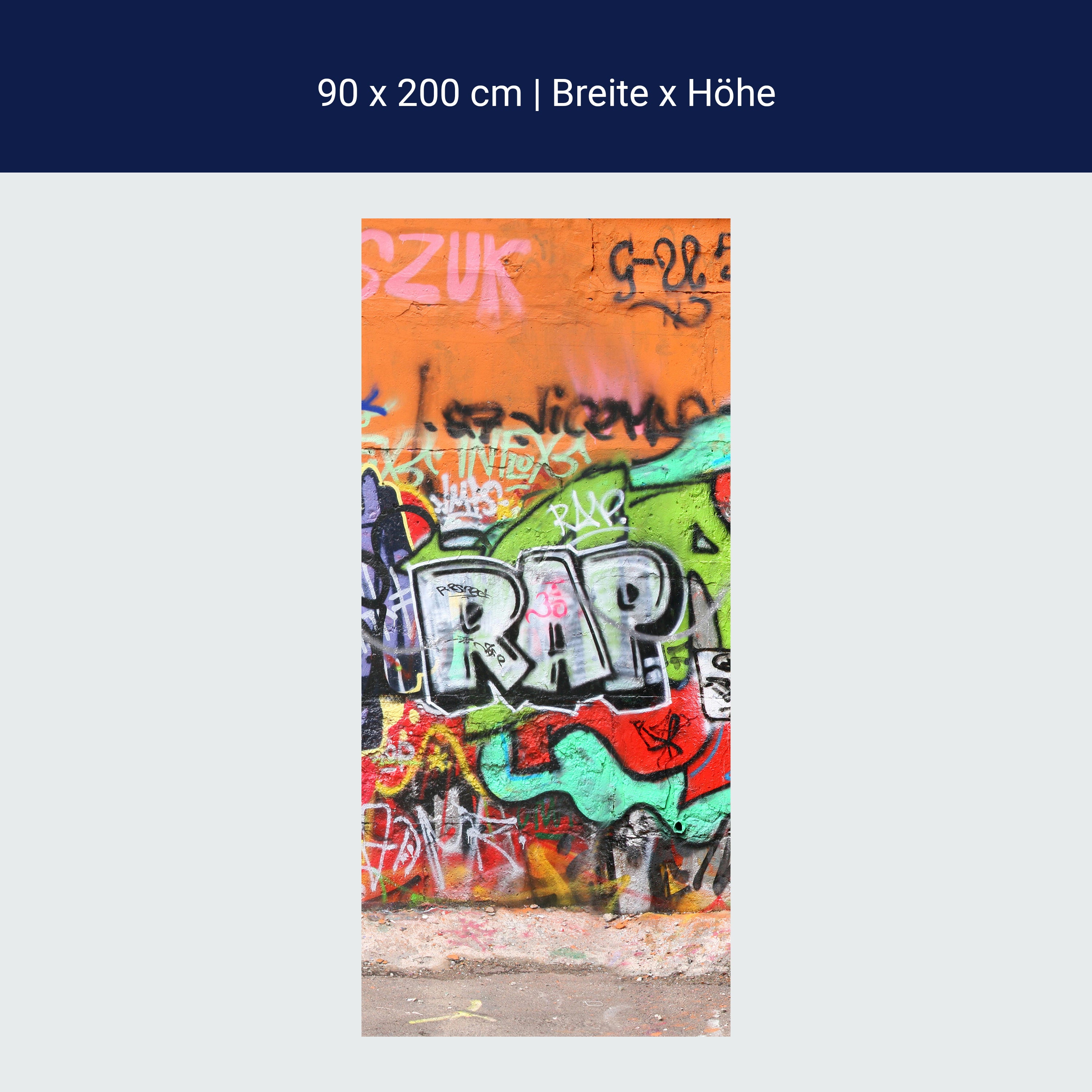 Türtapete Graffiti 1 M0025 Türtapete Graffiti 1 M0025