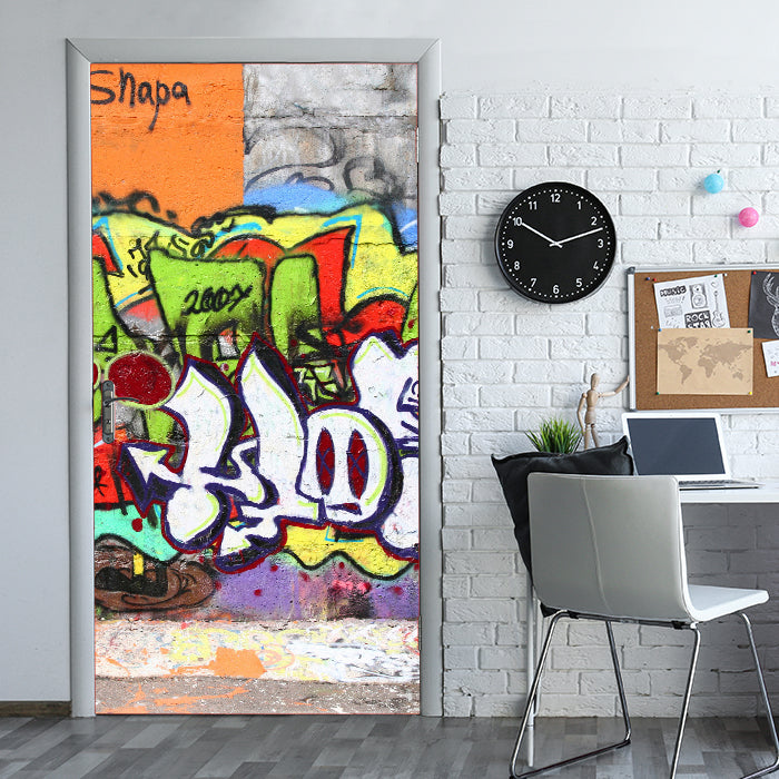 Türtapete Graffiti 2 M0026 - Bild 1 Türtapete Graffiti 2 M0026 - Bild 1