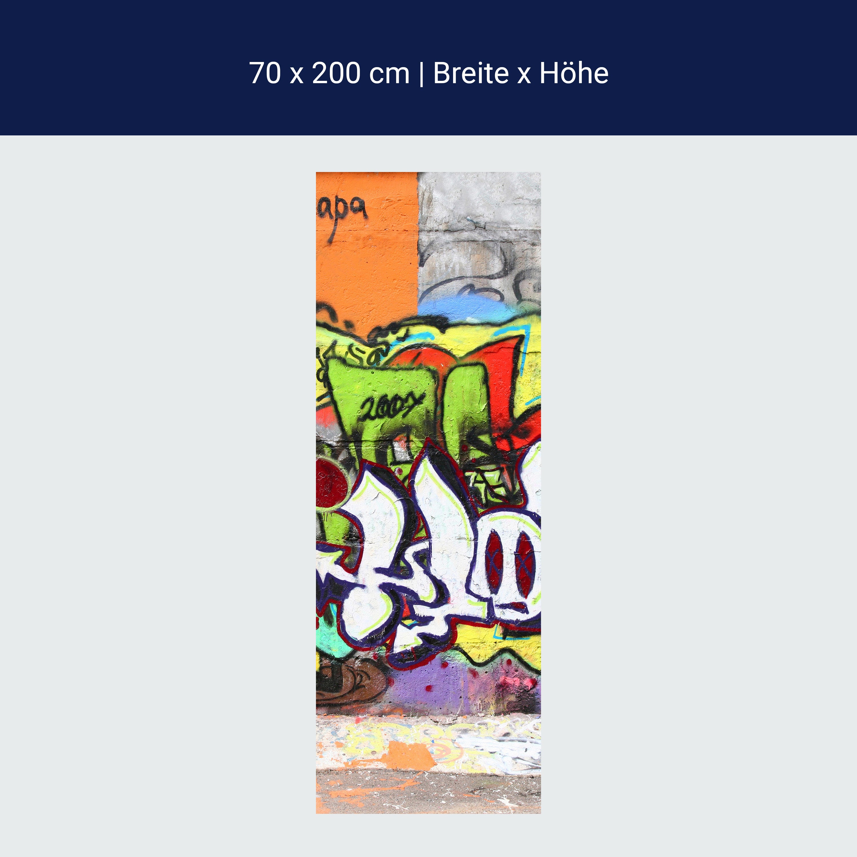 Türtapete Graffiti 2 M0026 Türtapete Graffiti 2 M0026