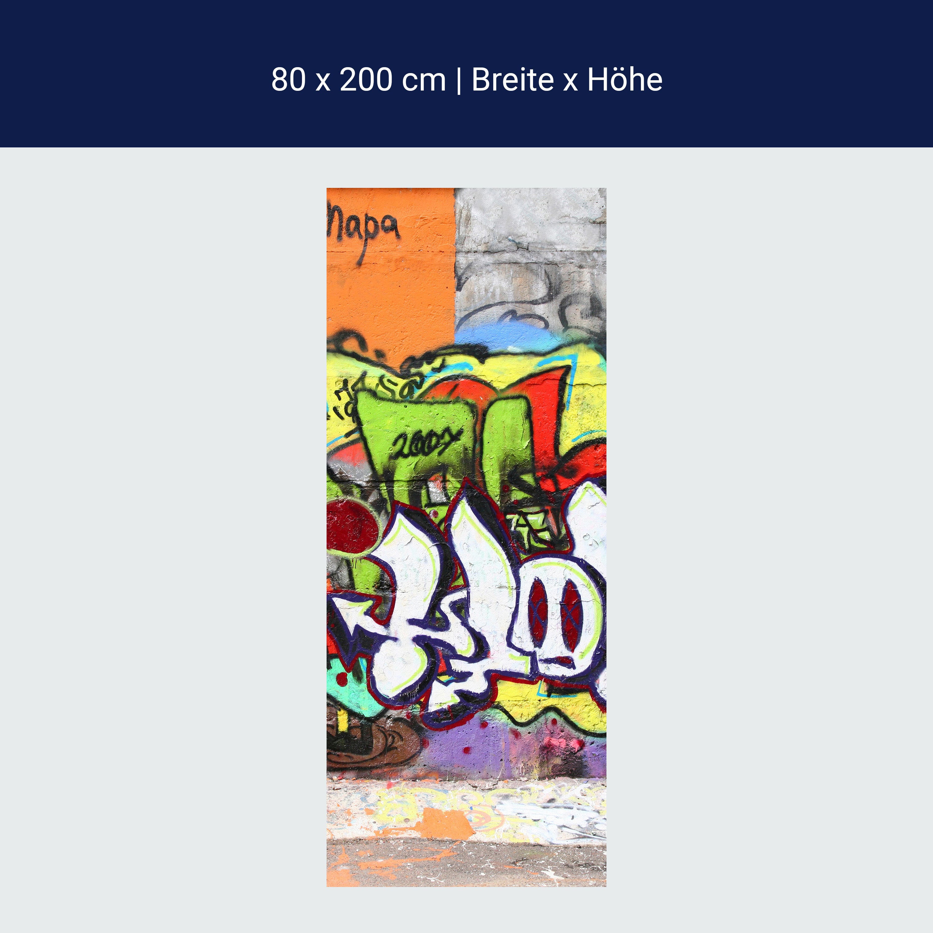 Türtapete Graffiti 2 M0026 Türtapete Graffiti 2 M0026