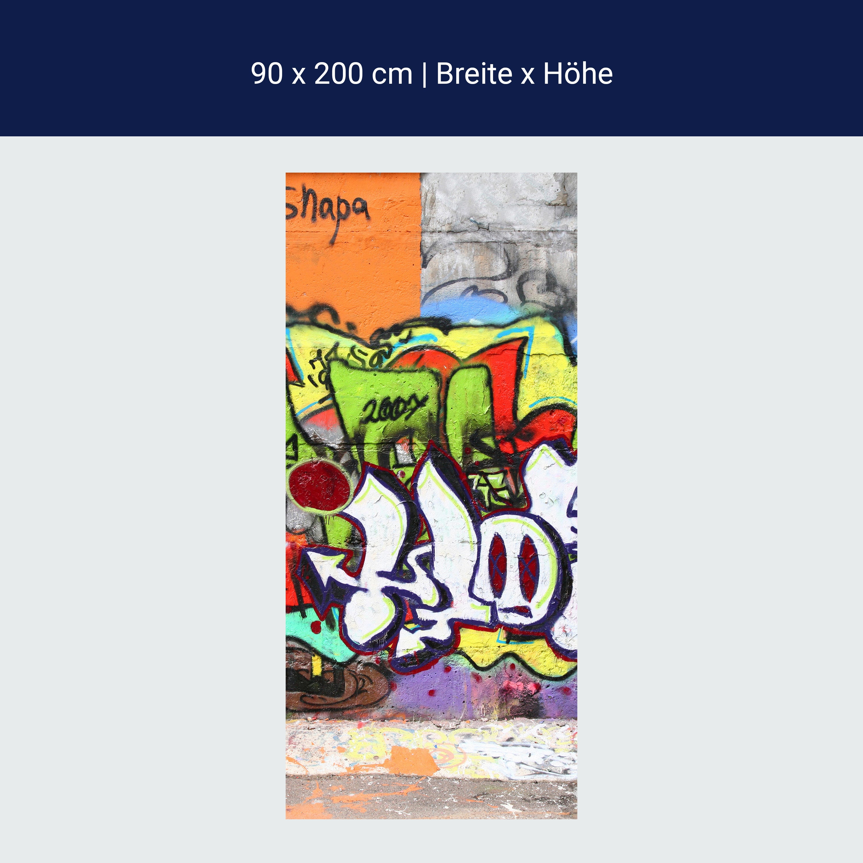 Türtapete Graffiti 2 M0026 Türtapete Graffiti 2 M0026