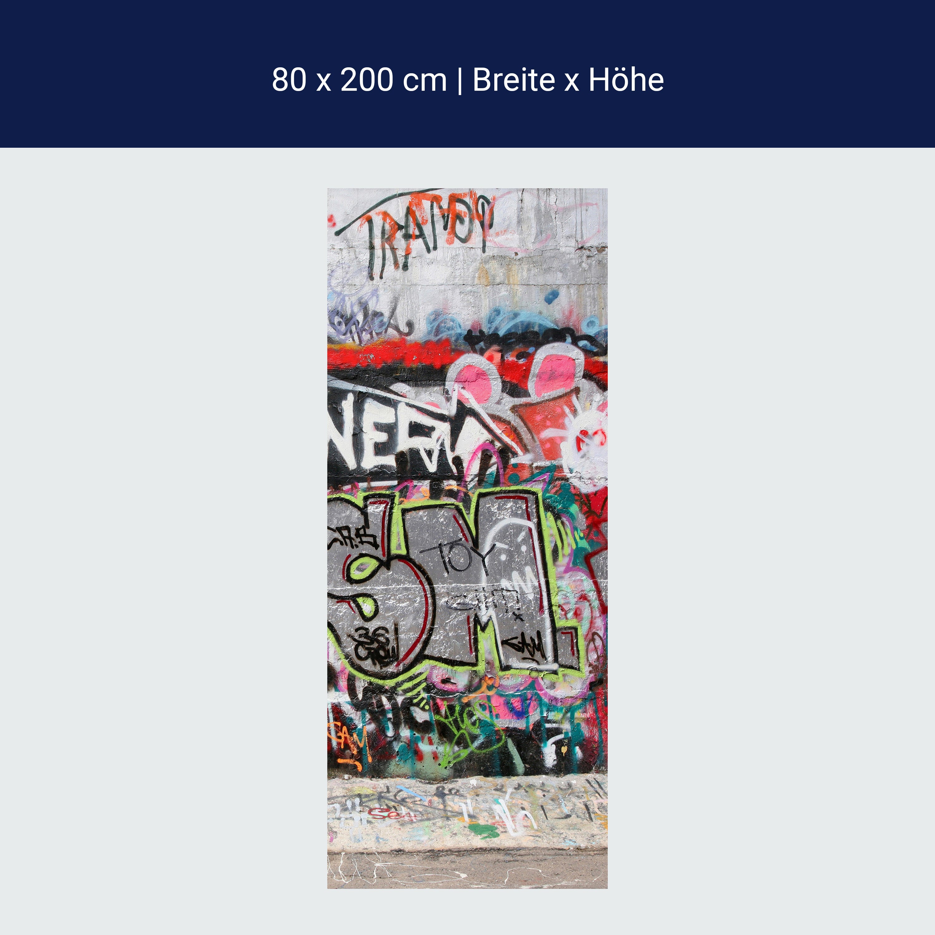 Türtapete Graffiti 3 M0027 Türtapete Graffiti 3 M0027