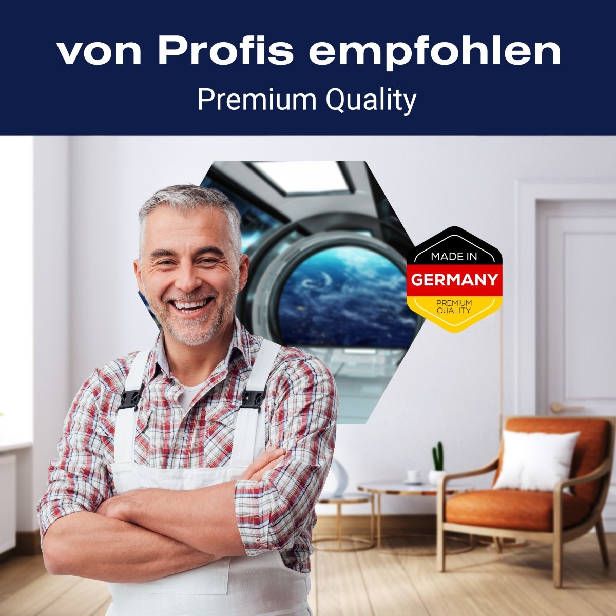 Hexagon-Fototapete Blick aus Raumschiff M0031 - Bild 5 Hexagon-Fototapete Blick aus Raumschiff M0031 - Bild 5