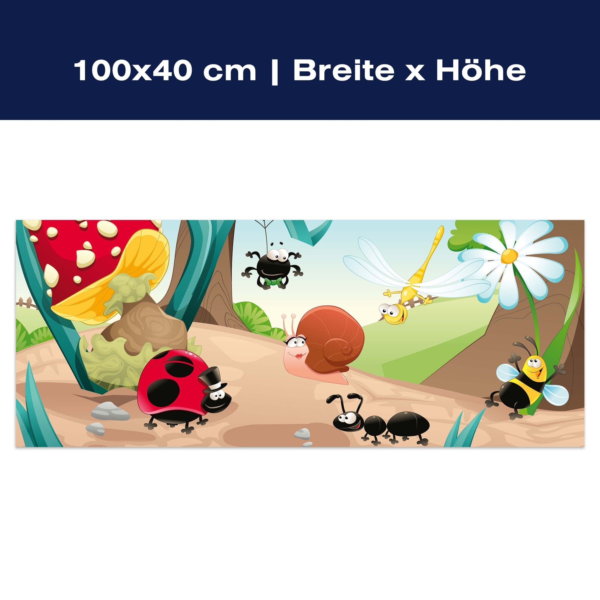 Leinwandbild Waldinsekten M0031 Leinwandbild Waldinsekten M0031