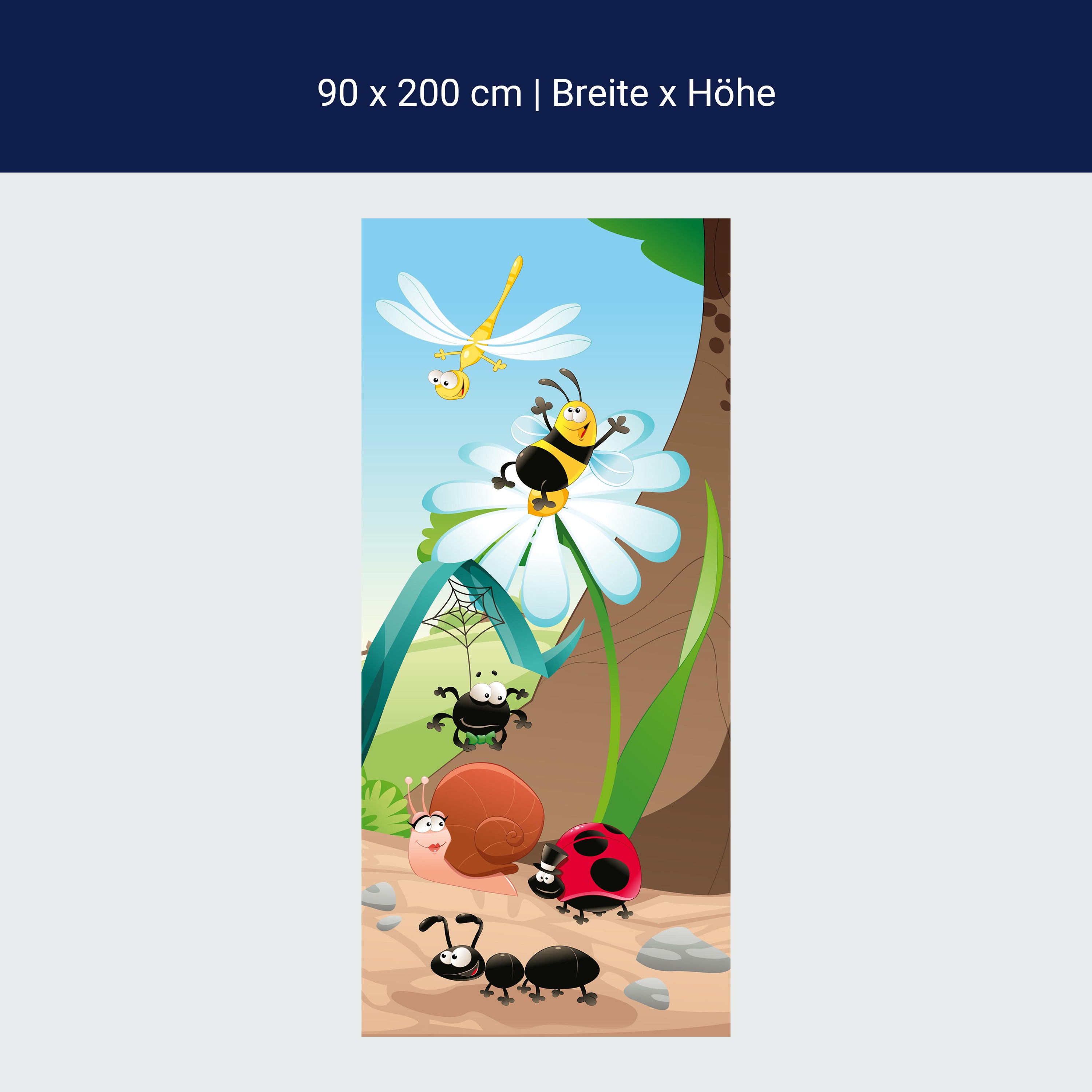 Türtapete Waldinsekten M0031 Türtapete Waldinsekten M0031