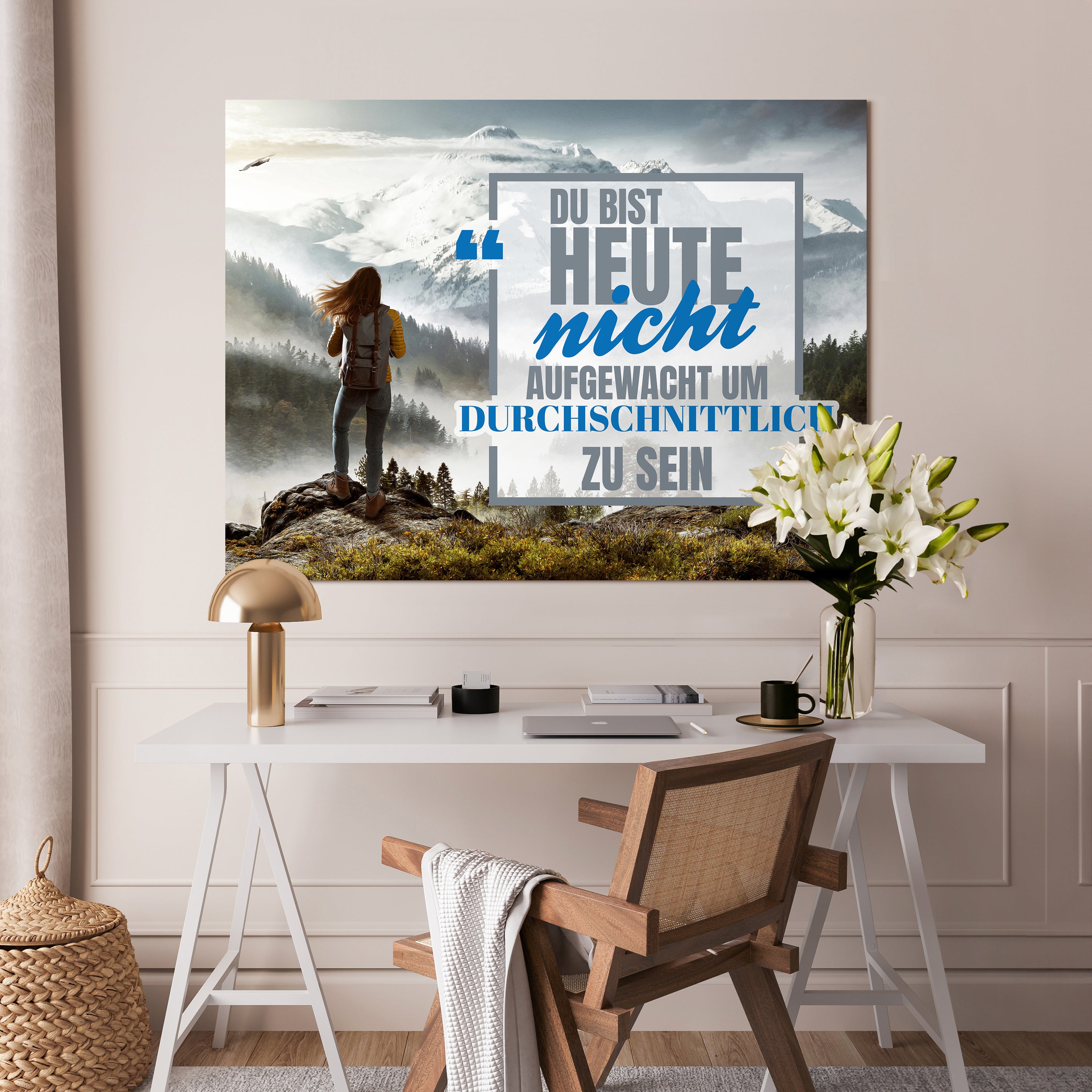 Leinwandbild Motivation, Querformat, Durchschnitt Berge M0035 kaufen - Bild 2 Leinwandbild Motivation, Querformat, Durchschnitt Berge M0035 kaufen - Bild 2