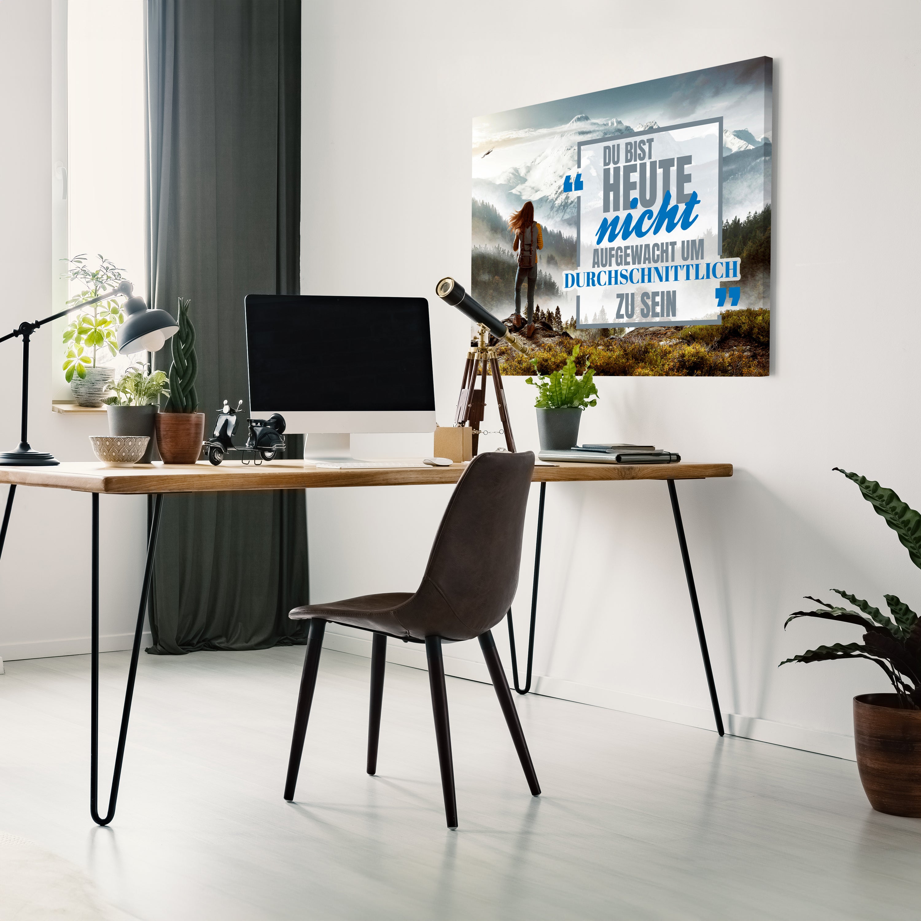 Leinwandbild Motivation, Querformat, Durchschnitt Berge M0035 kaufen - Bild 3 Leinwandbild Motivation, Querformat, Durchschnitt Berge M0035 kaufen - Bild 3