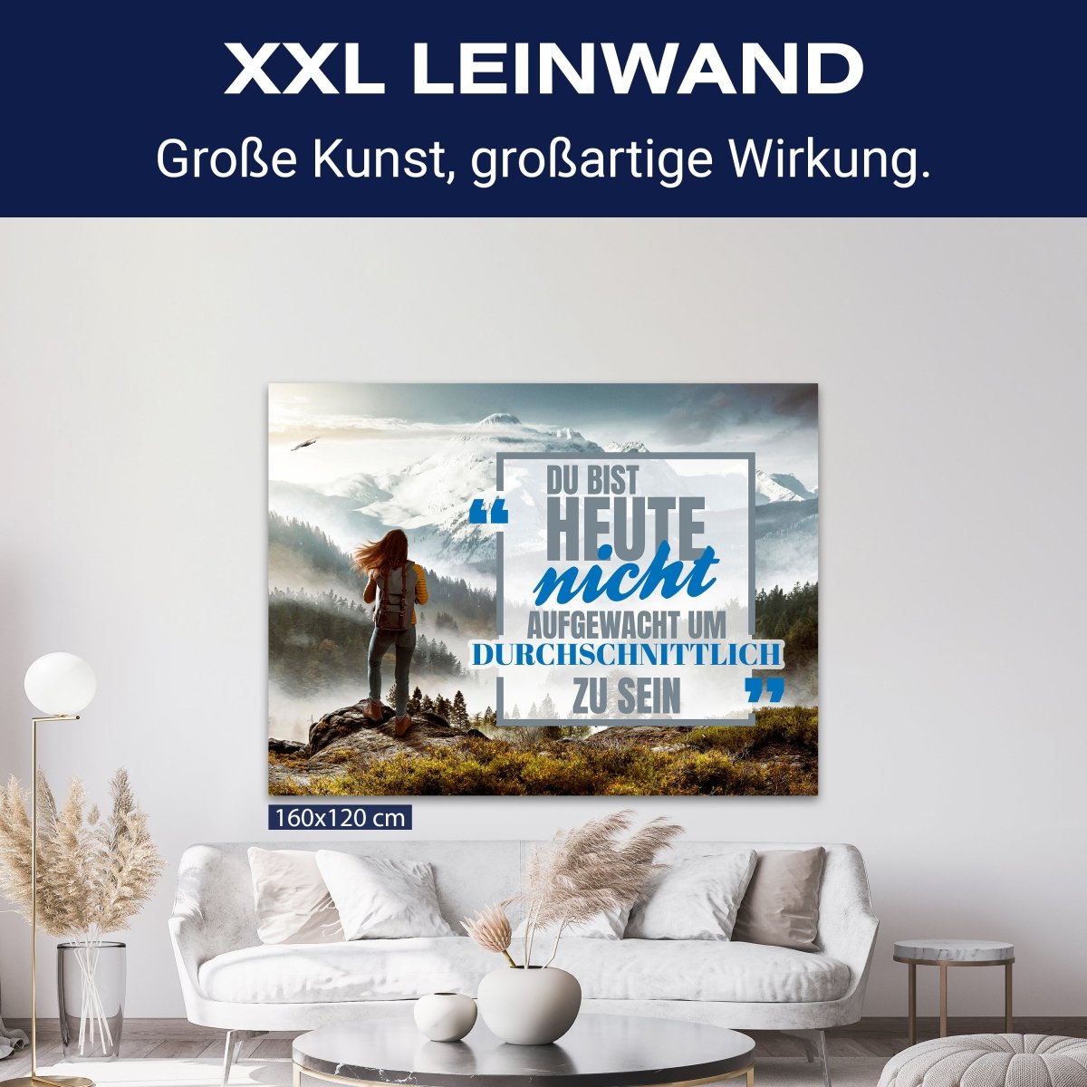 Leinwandbild Motivation, Querformat, Durchschnitt Berge M0035 kaufen - Bild 9 Leinwandbild Motivation, Querformat, Durchschnitt Berge M0035 kaufen - Bild 9