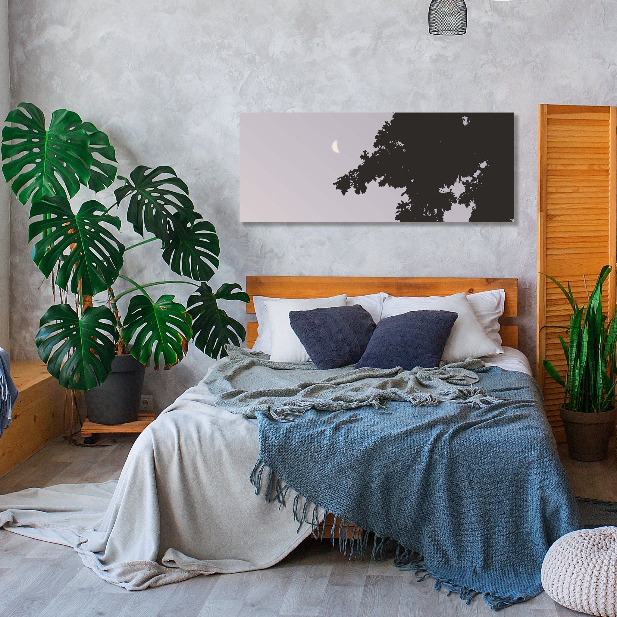 Leinwandbild Schatten der Nacht M0043 kaufen - Bild 2 Leinwandbild Schatten der Nacht M0043 kaufen - Bild 2