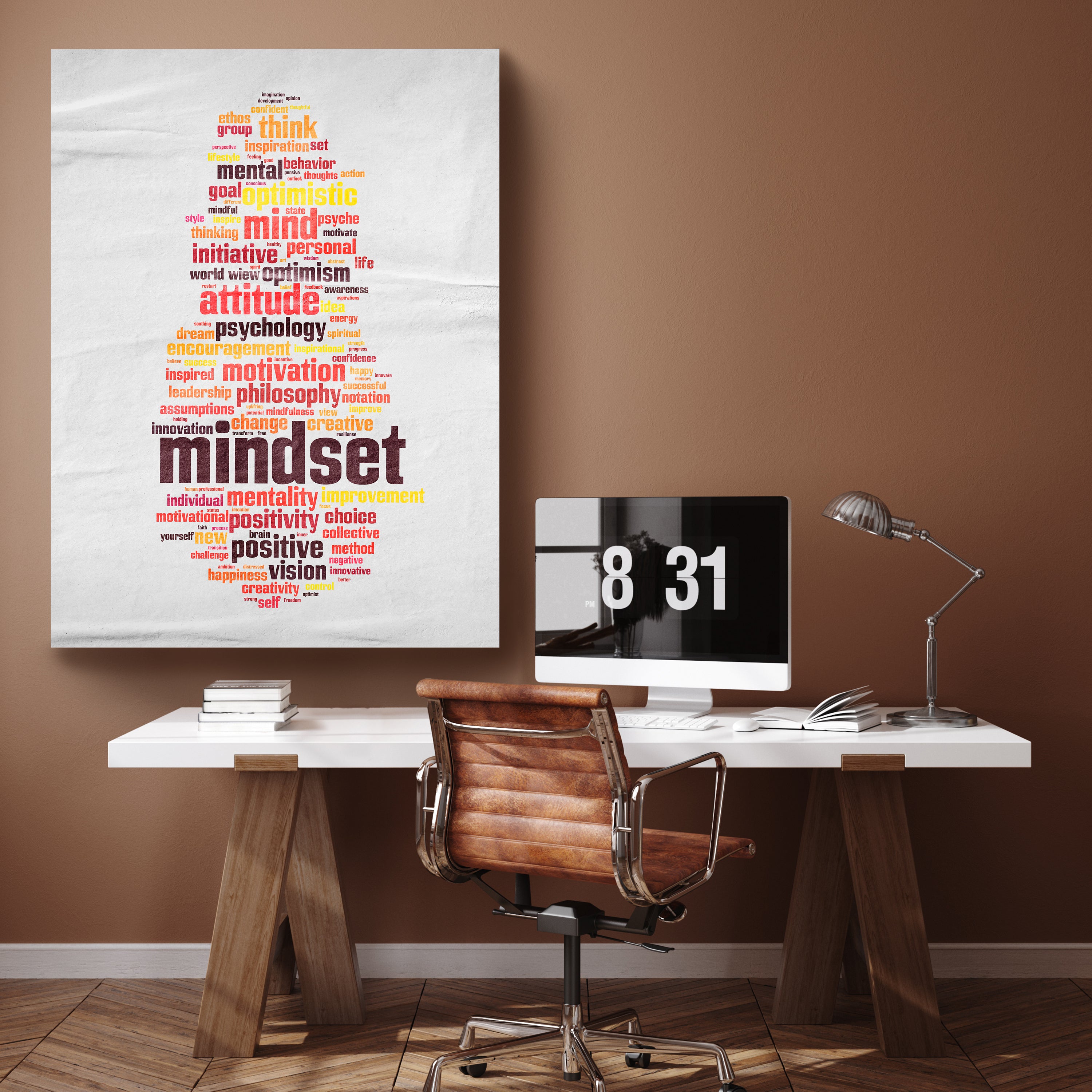 Leinwandbild Motivation, Hochformat, Stichwörter Papier M0043 kaufen - Bild 2 Leinwandbild Motivation, Hochformat, Stichwörter Papier M0043 kaufen - Bild 2