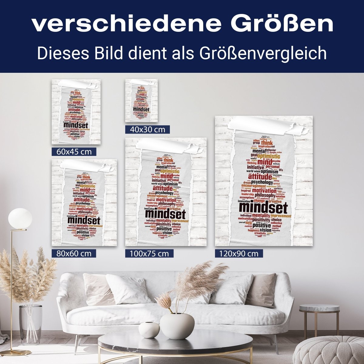 Leinwandbild Motivation, Hochformat, Stichwörter Riss M0044 kaufen - Bild 8 Leinwandbild Motivation, Hochformat, Stichwörter Riss M0044 kaufen - Bild 8