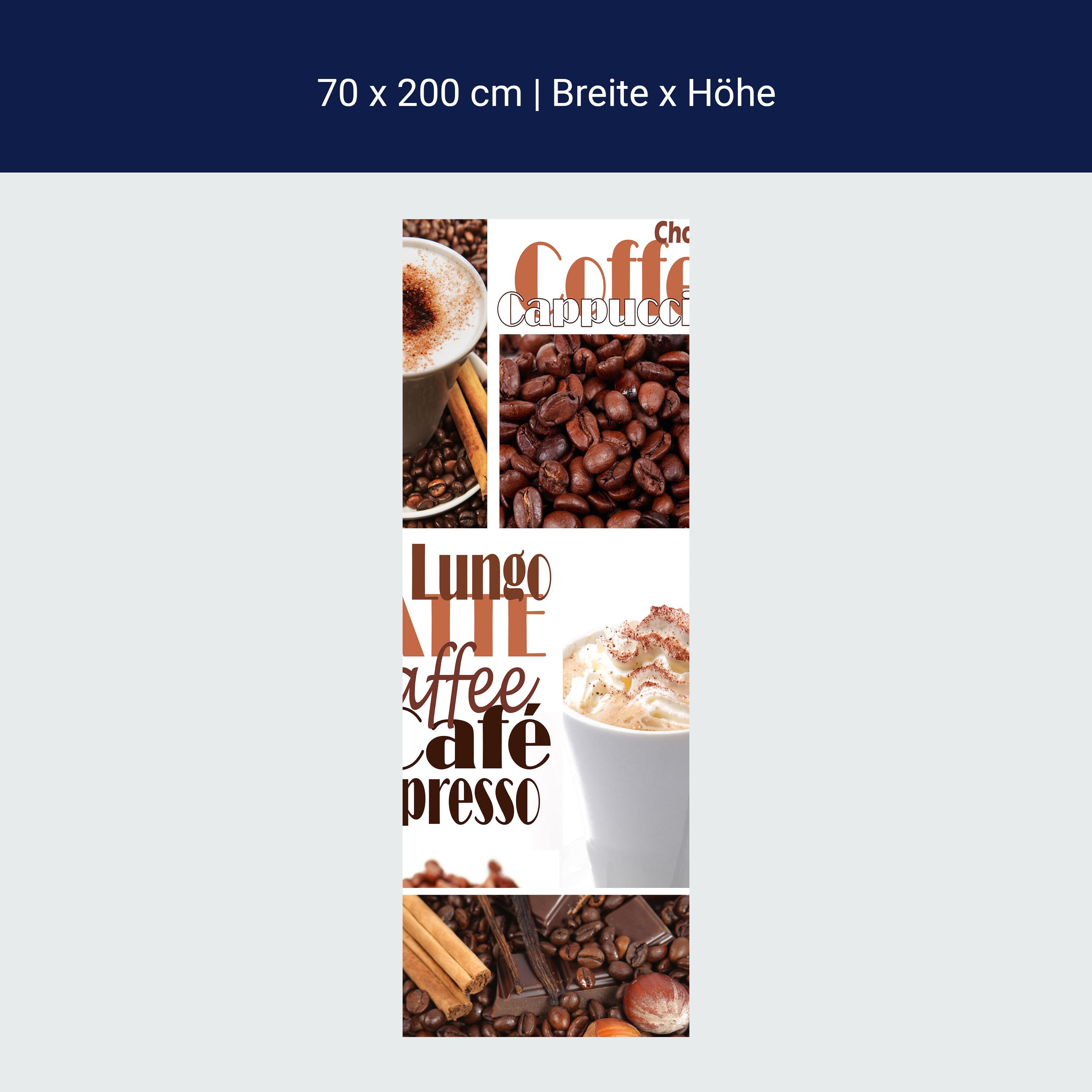 Türtapete Kaffee M0047 Türtapete Kaffee M0047