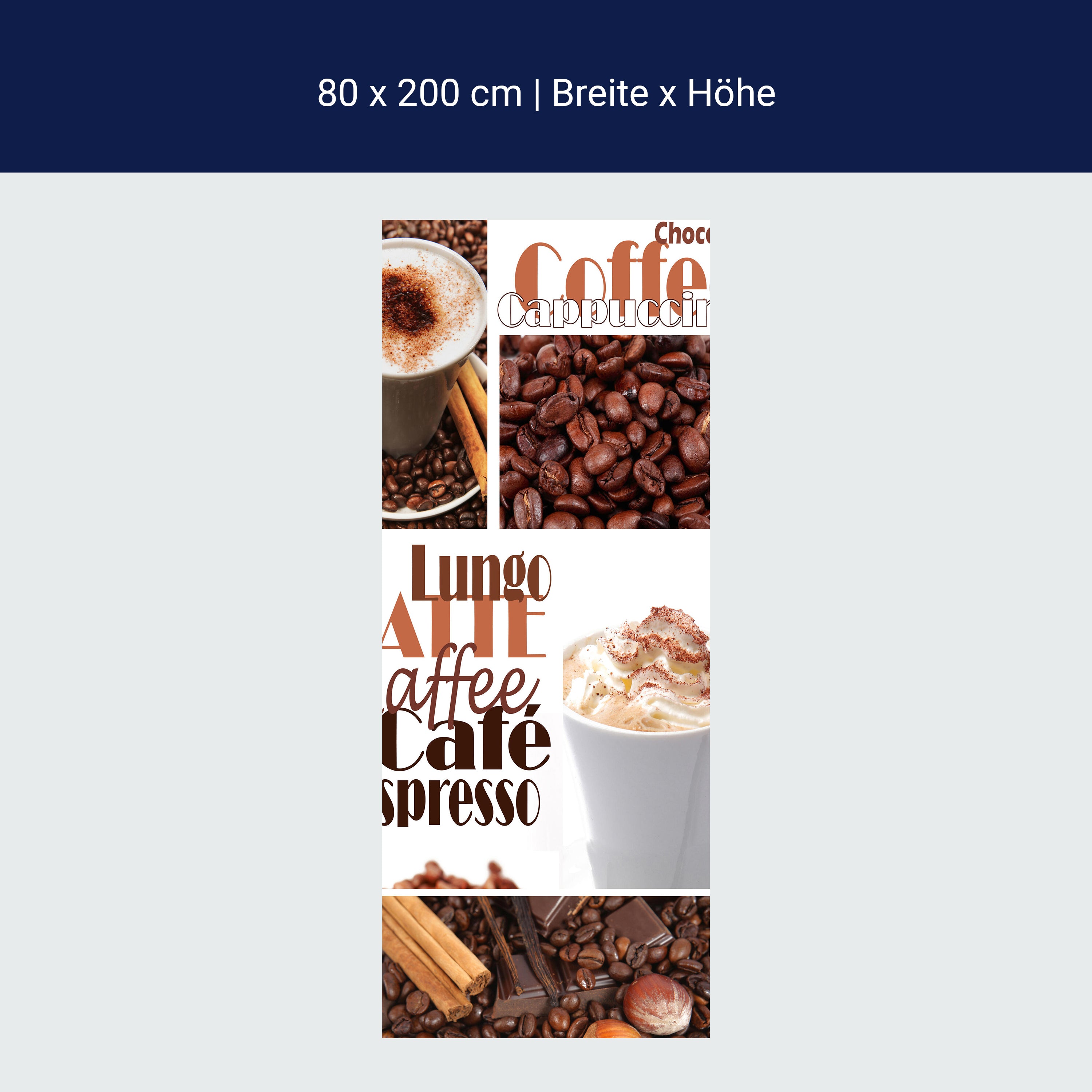 Türtapete Kaffee M0047 Türtapete Kaffee M0047