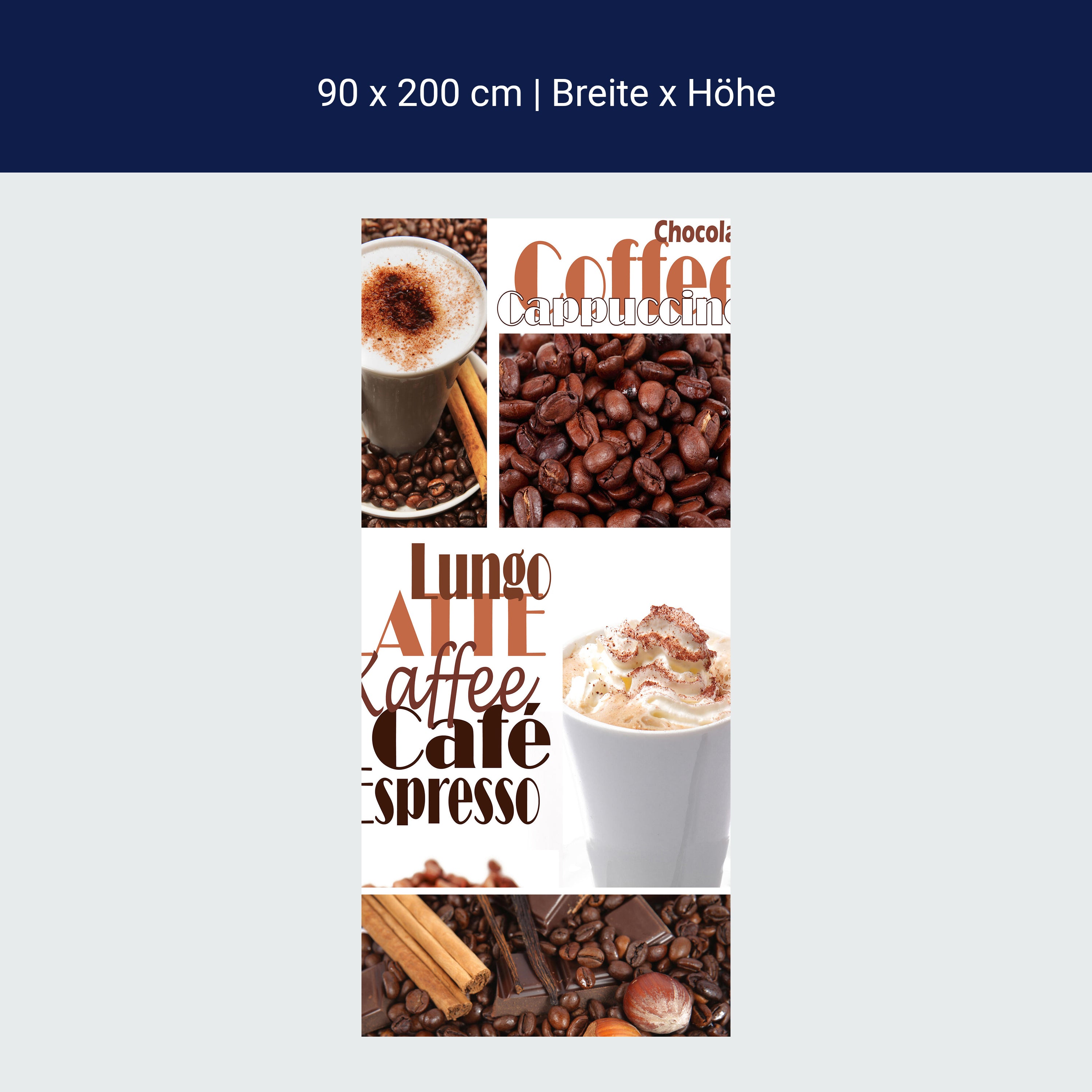 Türtapete Kaffee M0047 Türtapete Kaffee M0047