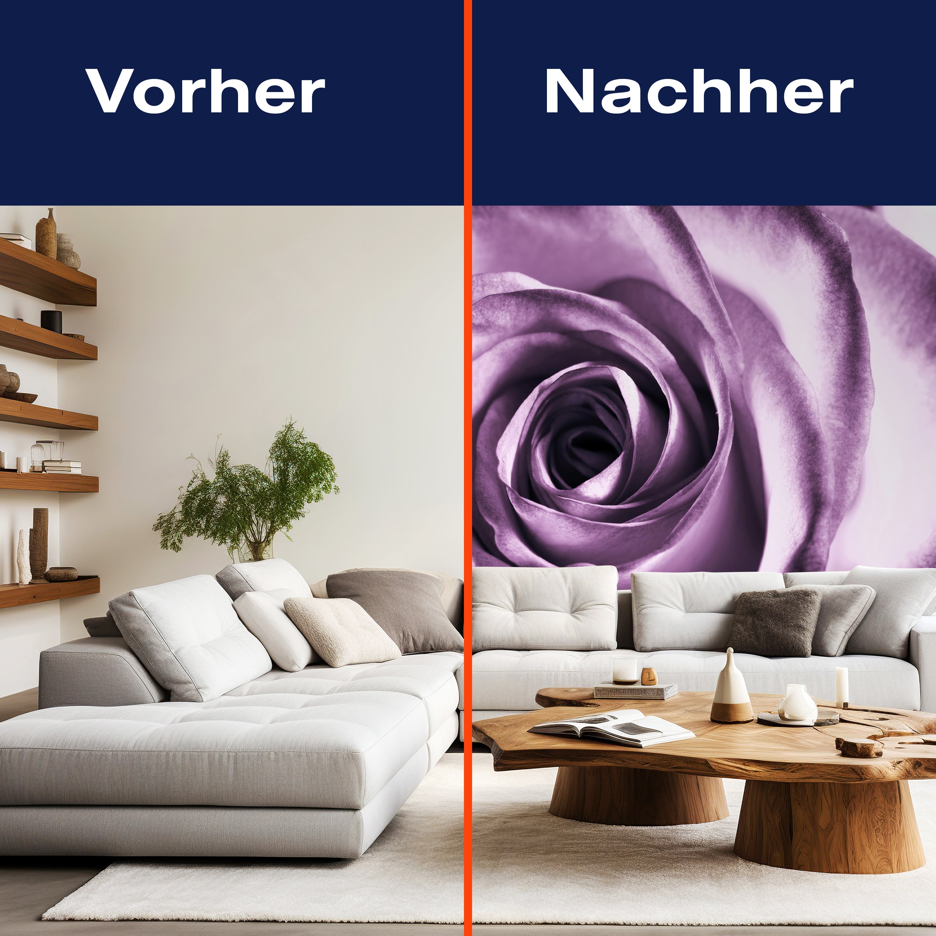 Fototapete Rose-violett M0051 - Bild 9 Fototapete Rose-violett M0051 - Bild 9