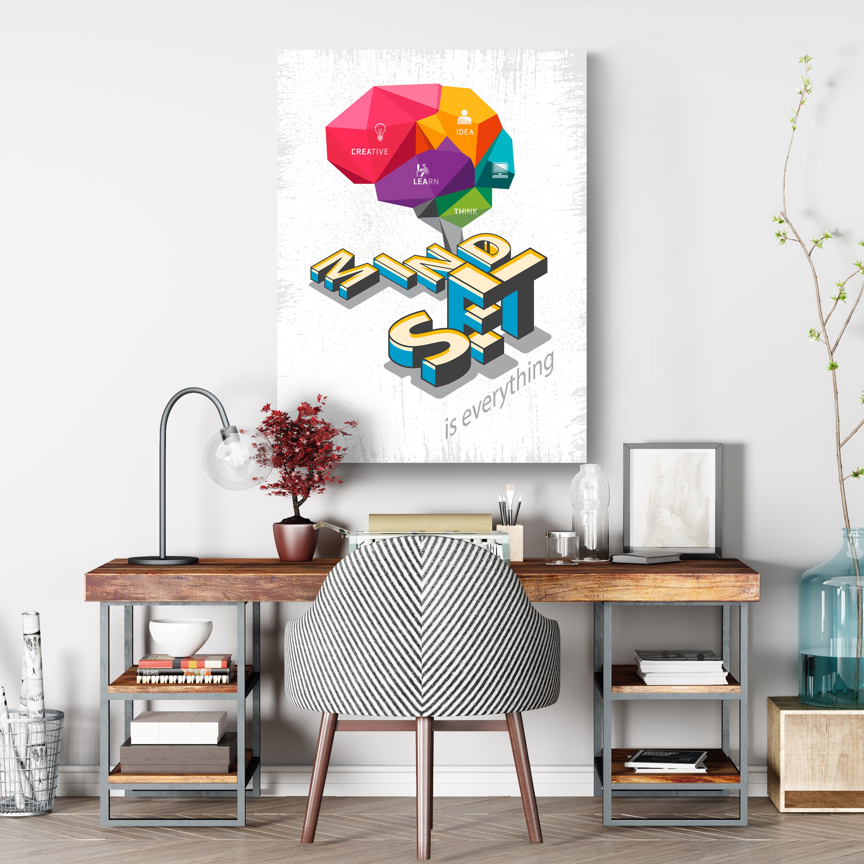 Leinwandbild Motivation, Hochformat, Mindset Attribute M0053 kaufen - Bild 3 Leinwandbild Motivation, Hochformat, Mindset Attribute M0053 kaufen - Bild 3