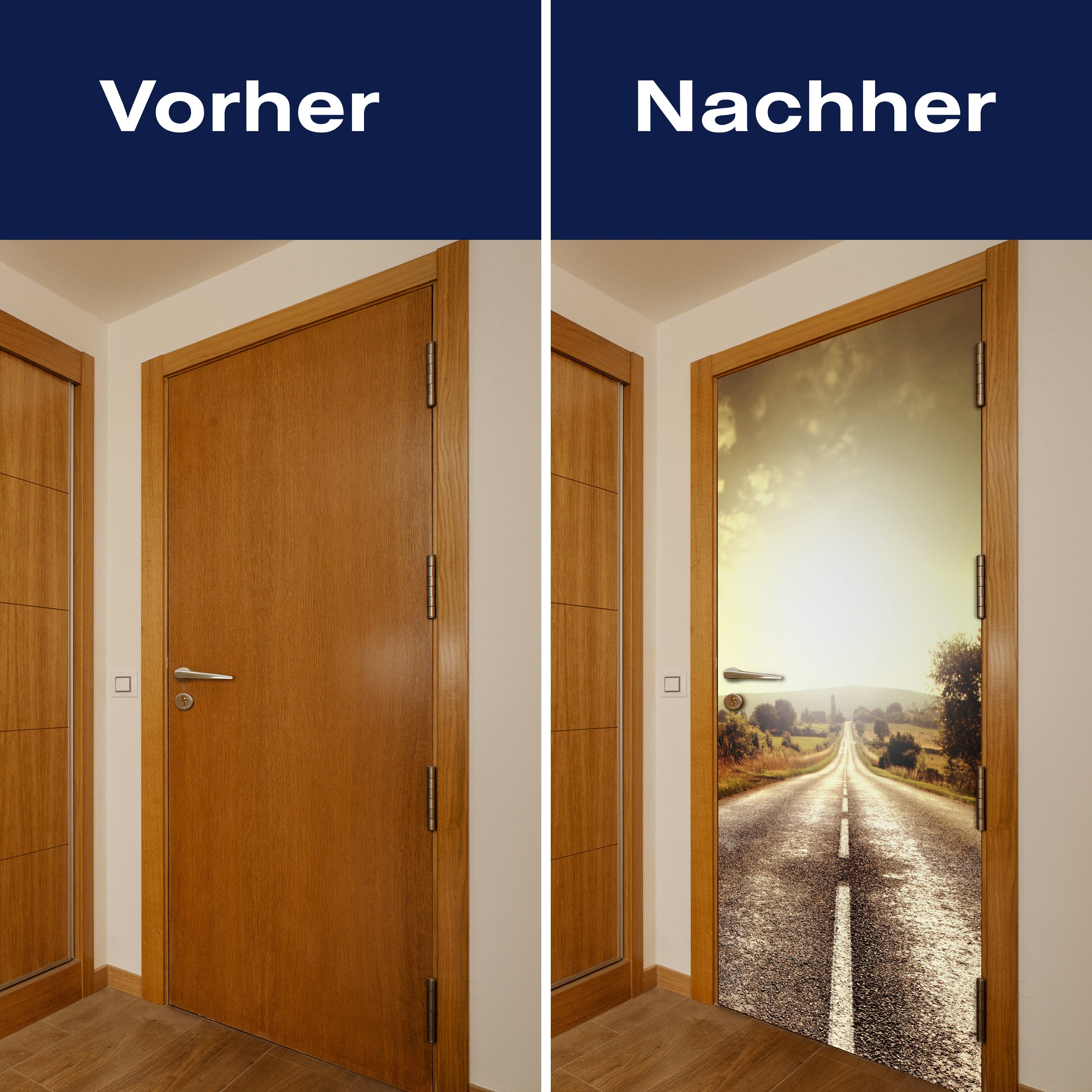 Türtapete Strasse M0053 - Bild 10 Türtapete Strasse M0053 - Bild 10