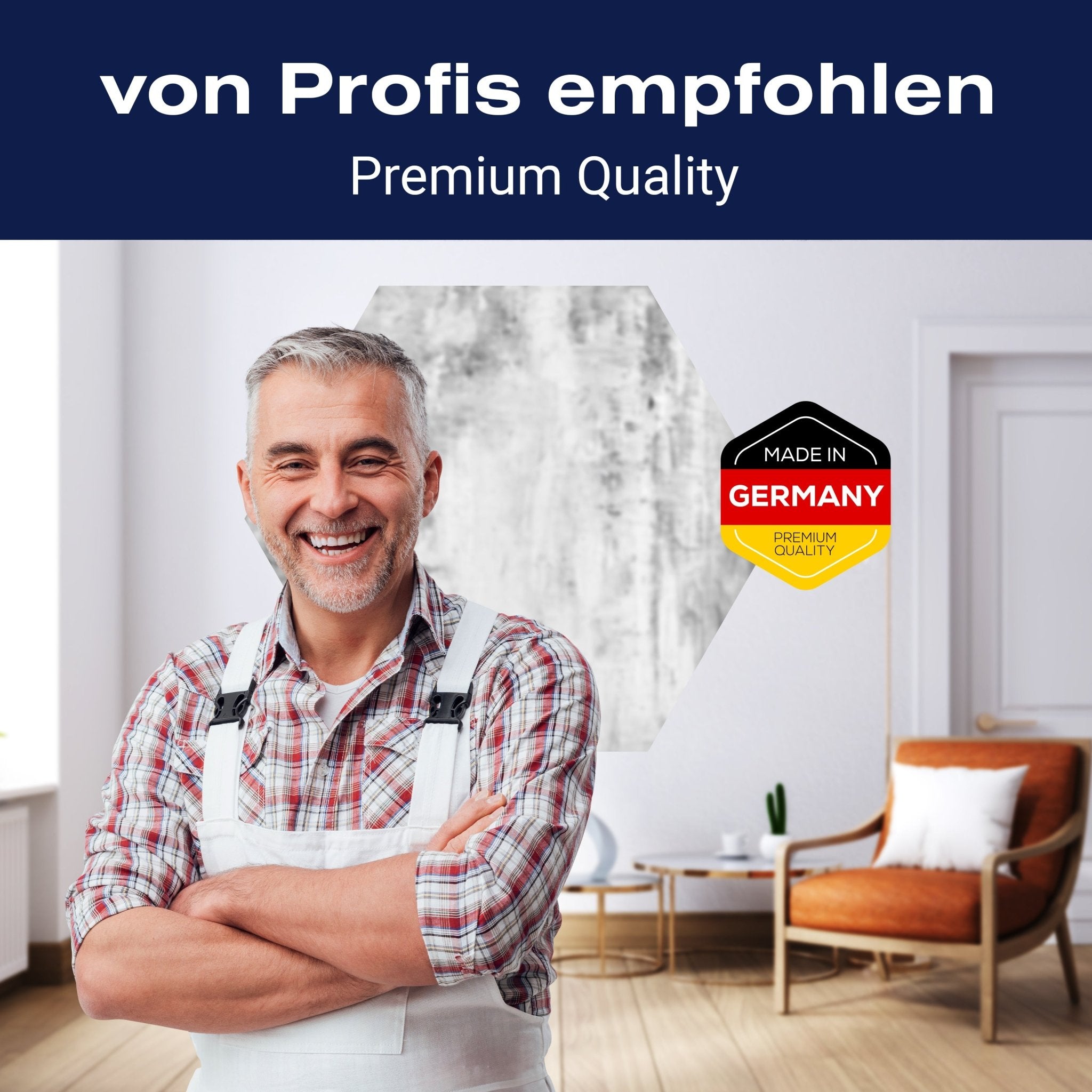 Hexagon-Fototapete Betonwand M0058 - Bild 5 Hexagon-Fototapete Betonwand M0058 - Bild 5