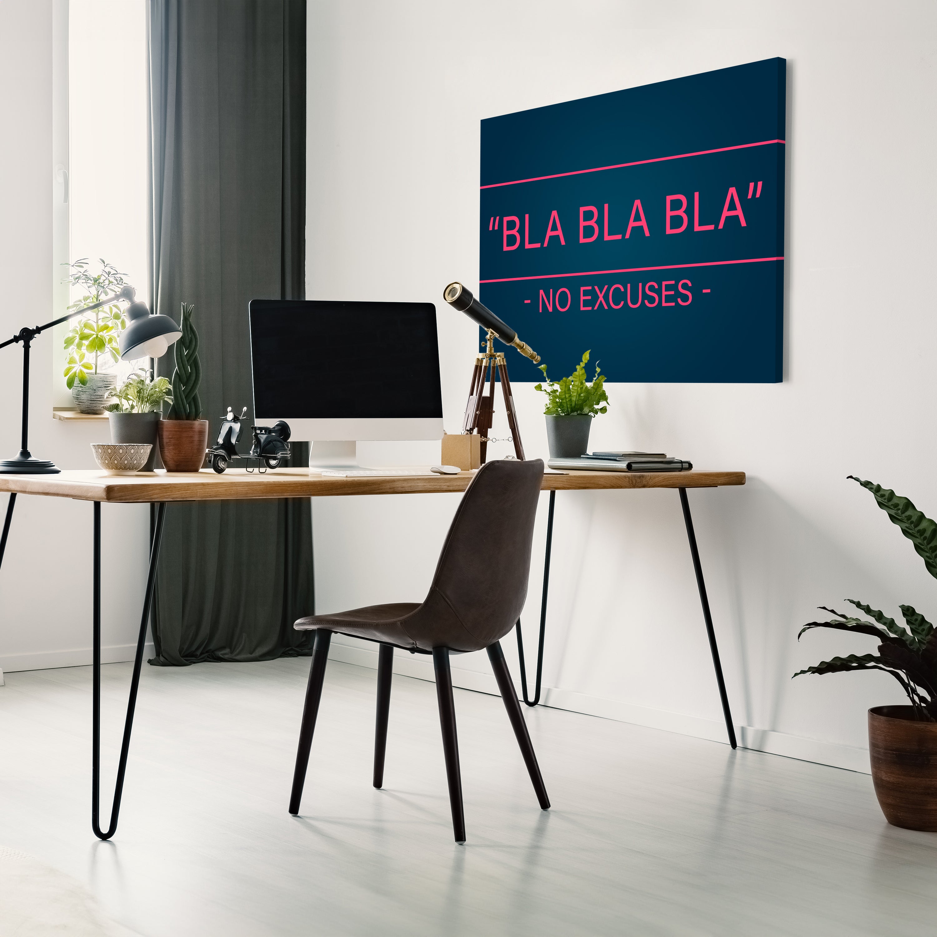 Leinwandbild Motivation, Querformat, no excuses M0058 kaufen - Bild 3 Leinwandbild Motivation, Querformat, no excuses M0058 kaufen - Bild 3