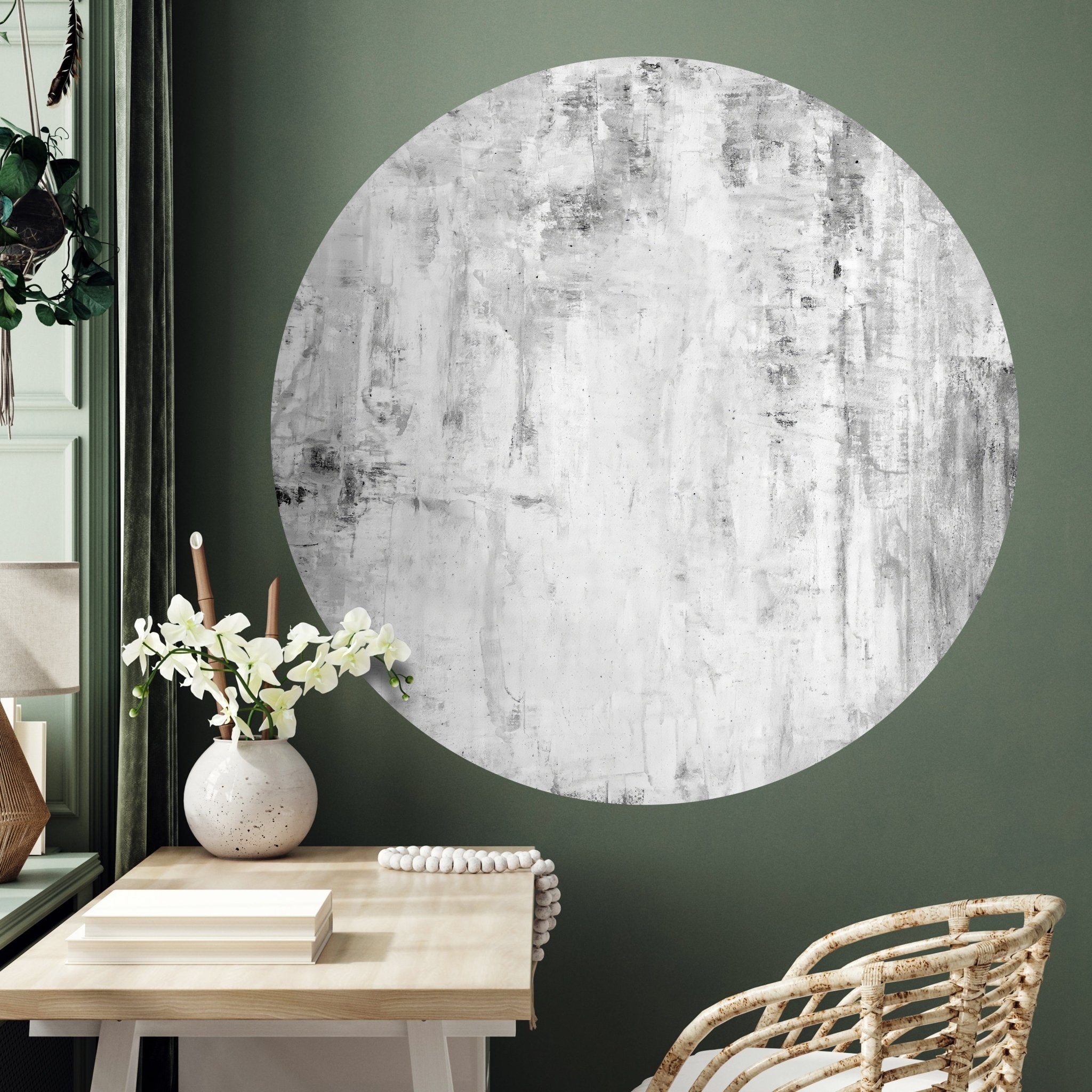 Runde Fototapete Betonwand M0058 - Bild 3 Runde Fototapete Betonwand M0058 - Bild 3