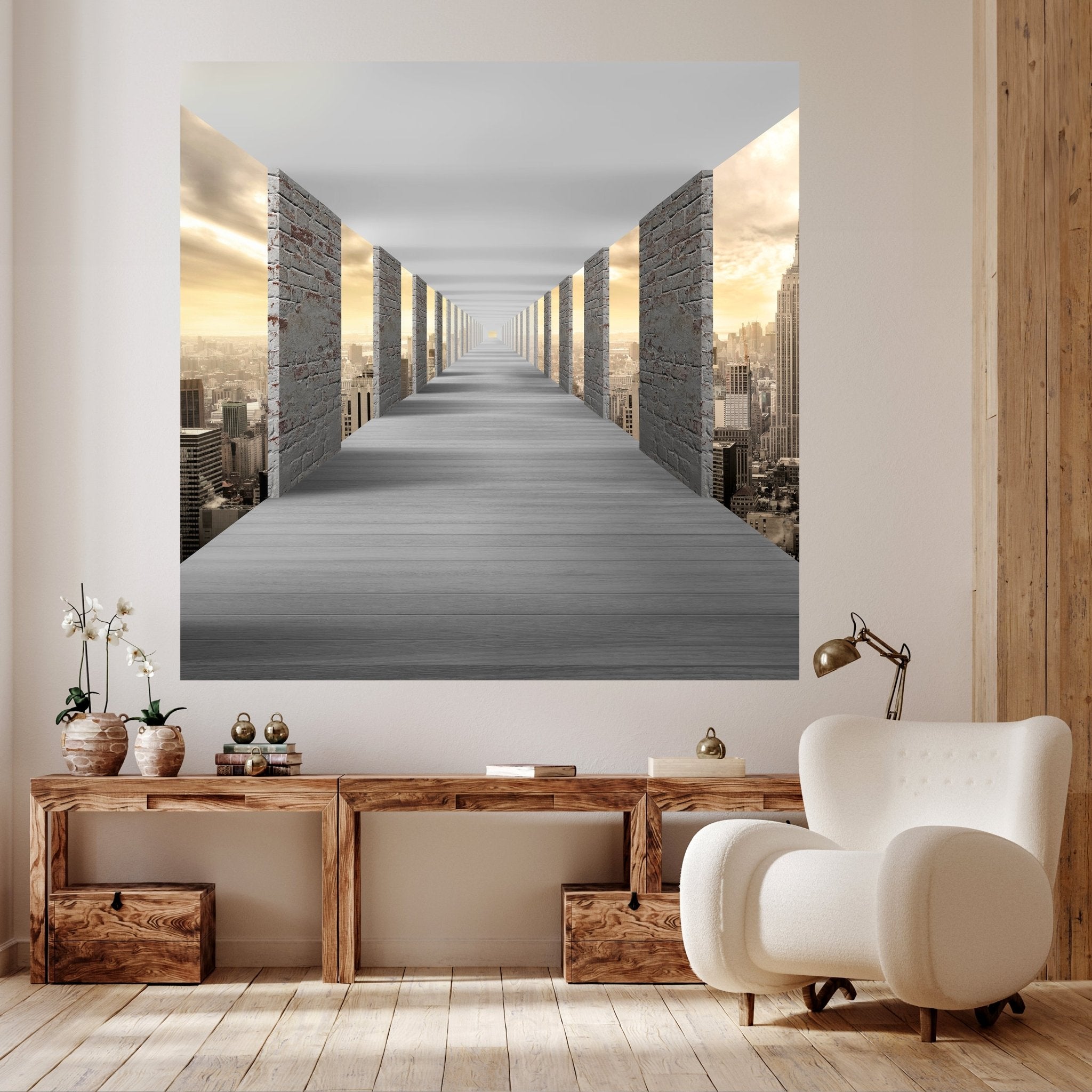 Quadratische Fototapete New York 3D M0059 - Bild 2 Quadratische Fototapete New York 3D M0059 - Bild 2