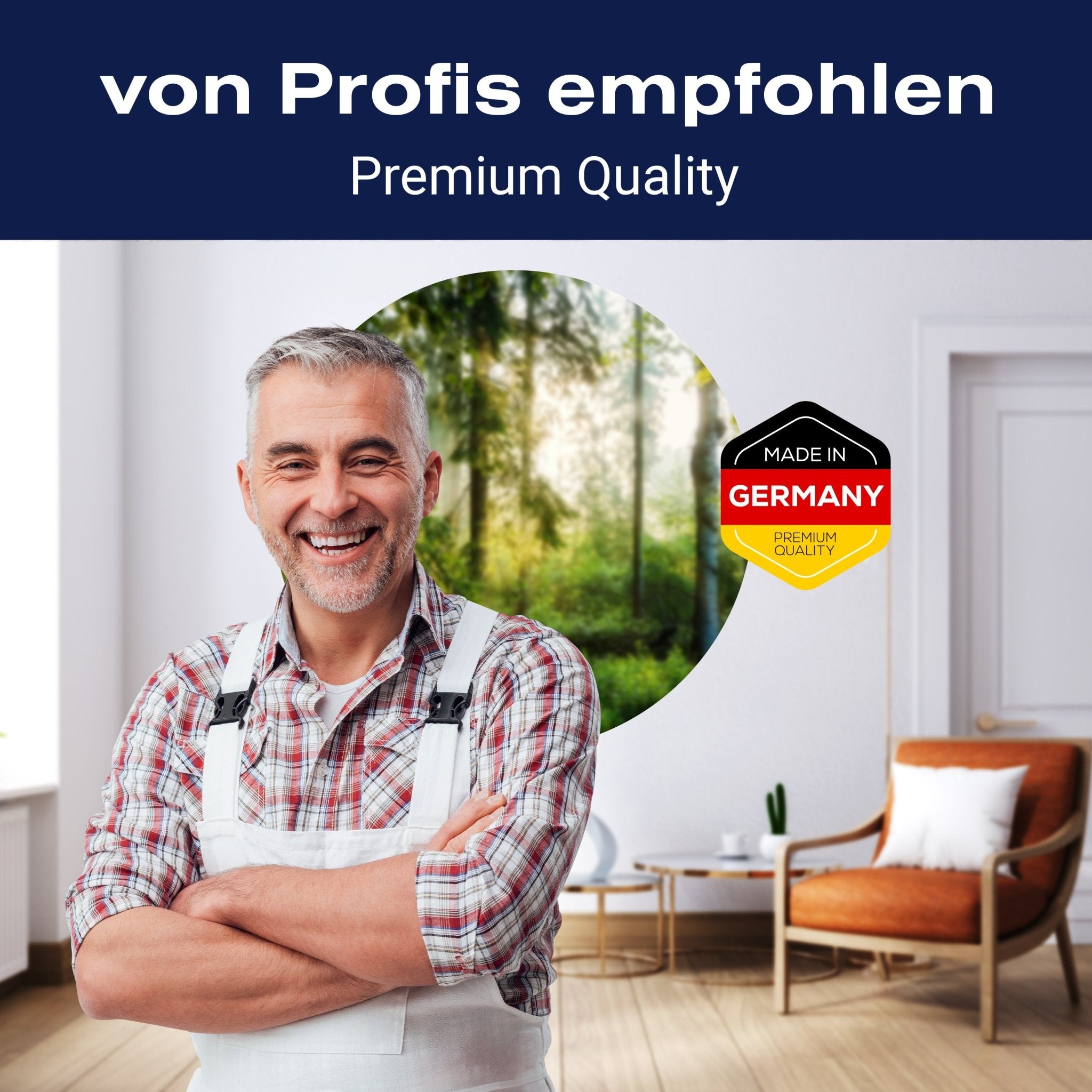 Runde Fototapete Wald Wiese Bäume M0060 - Bild 5 Runde Fototapete Wald Wiese Bäume M0060 - Bild 5