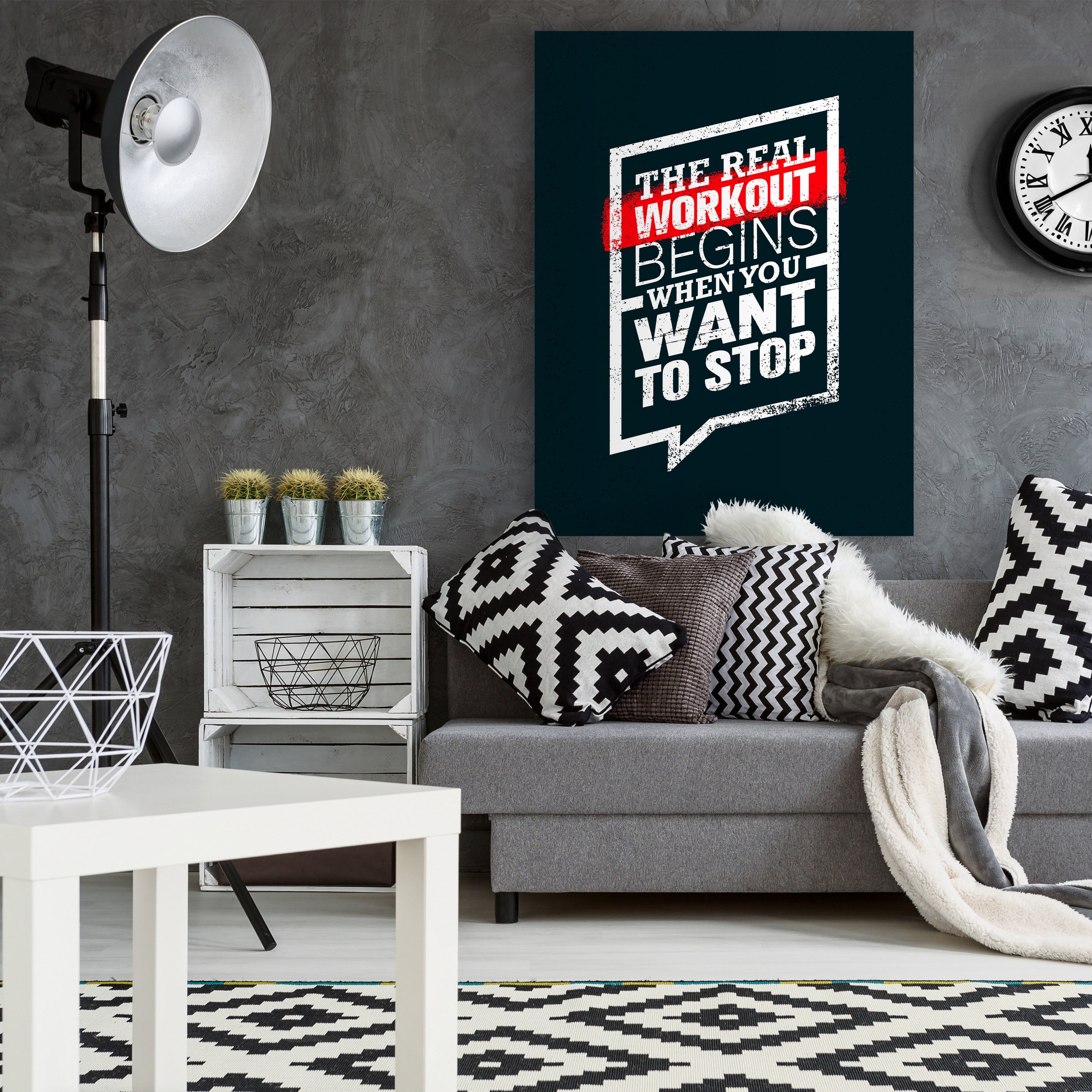 Leinwandbild Motivation, Hochformat, want to stop M0062 kaufen - Bild 2 Leinwandbild Motivation, Hochformat, want to stop M0062 kaufen - Bild 2