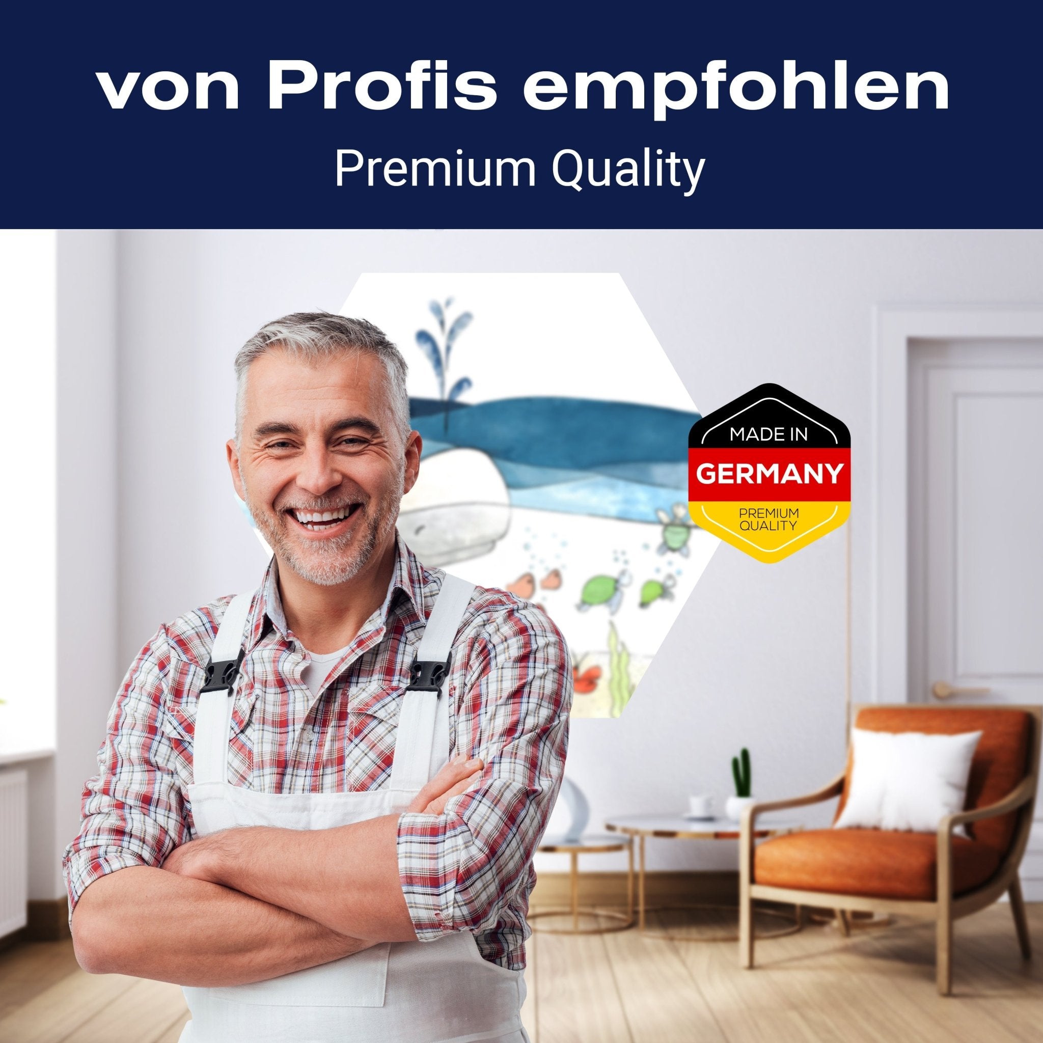 Hexagon-Fototapete Wal Schildkröte Meer M0063 - Bild 5 Hexagon-Fototapete Wal Schildkröte Meer M0063 - Bild 5