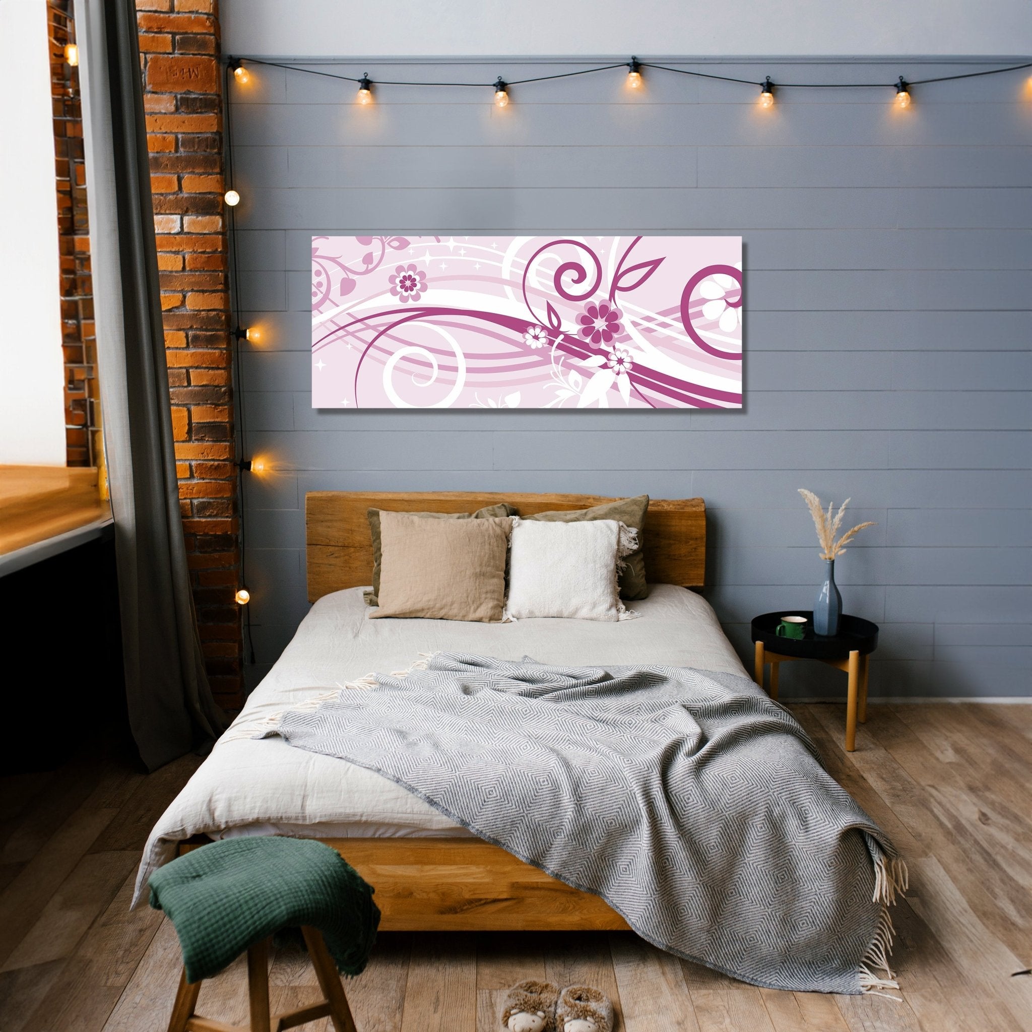 Leinwandbild Annabelle Floral Blüten M0063 kaufen - Bild 2 Leinwandbild Annabelle Floral Blüten M0063 kaufen - Bild 2