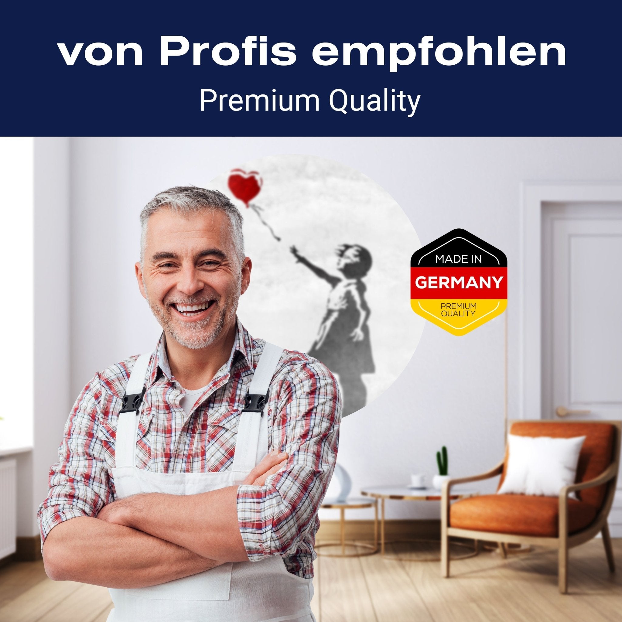 Runde Fototapete Banksy Street Art M0065 - Bild 5 Runde Fototapete Banksy Street Art M0065 - Bild 5