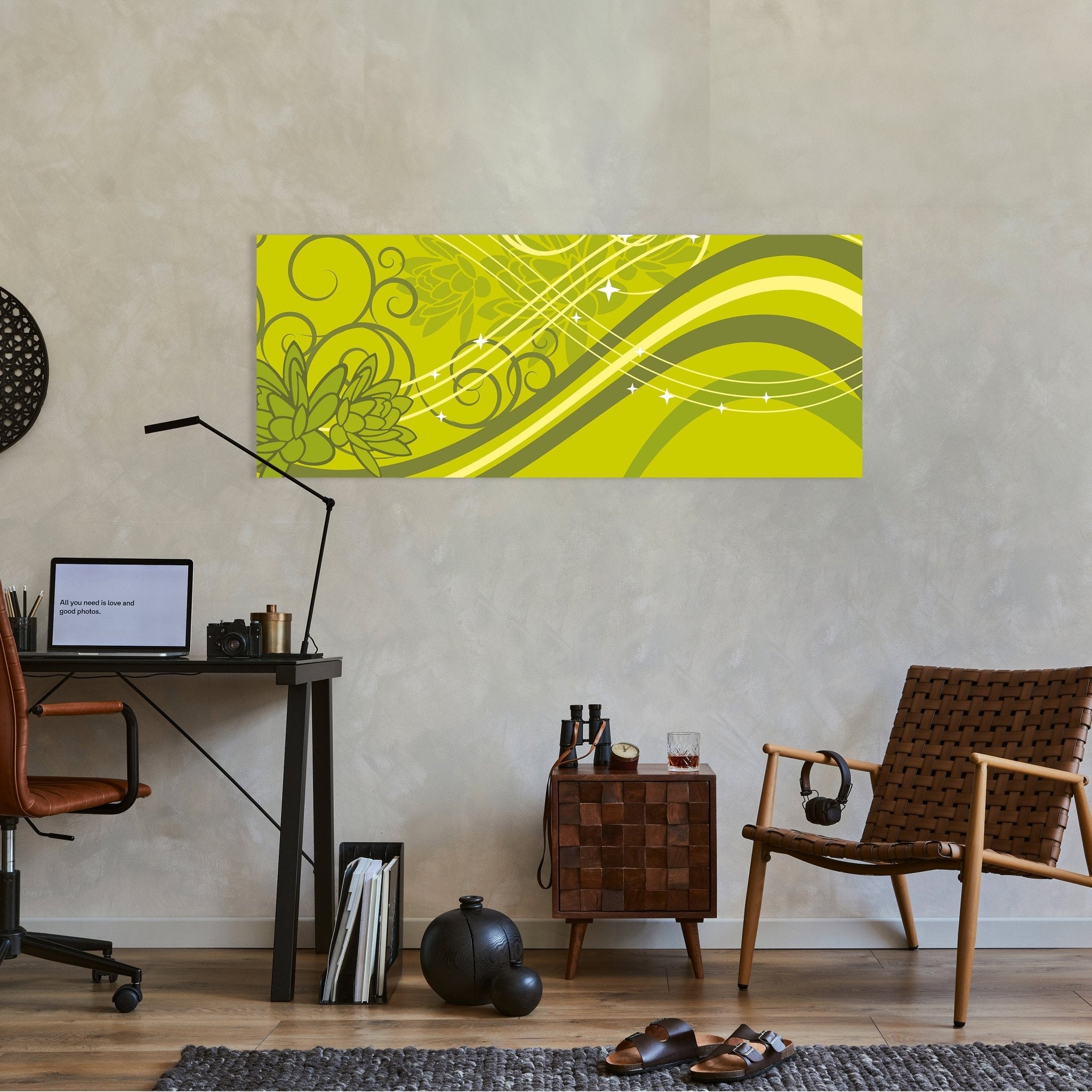 Leinwandbild Jana Floral Blüten M0066 kaufen - Bild 2 Leinwandbild Jana Floral Blüten M0066 kaufen - Bild 2