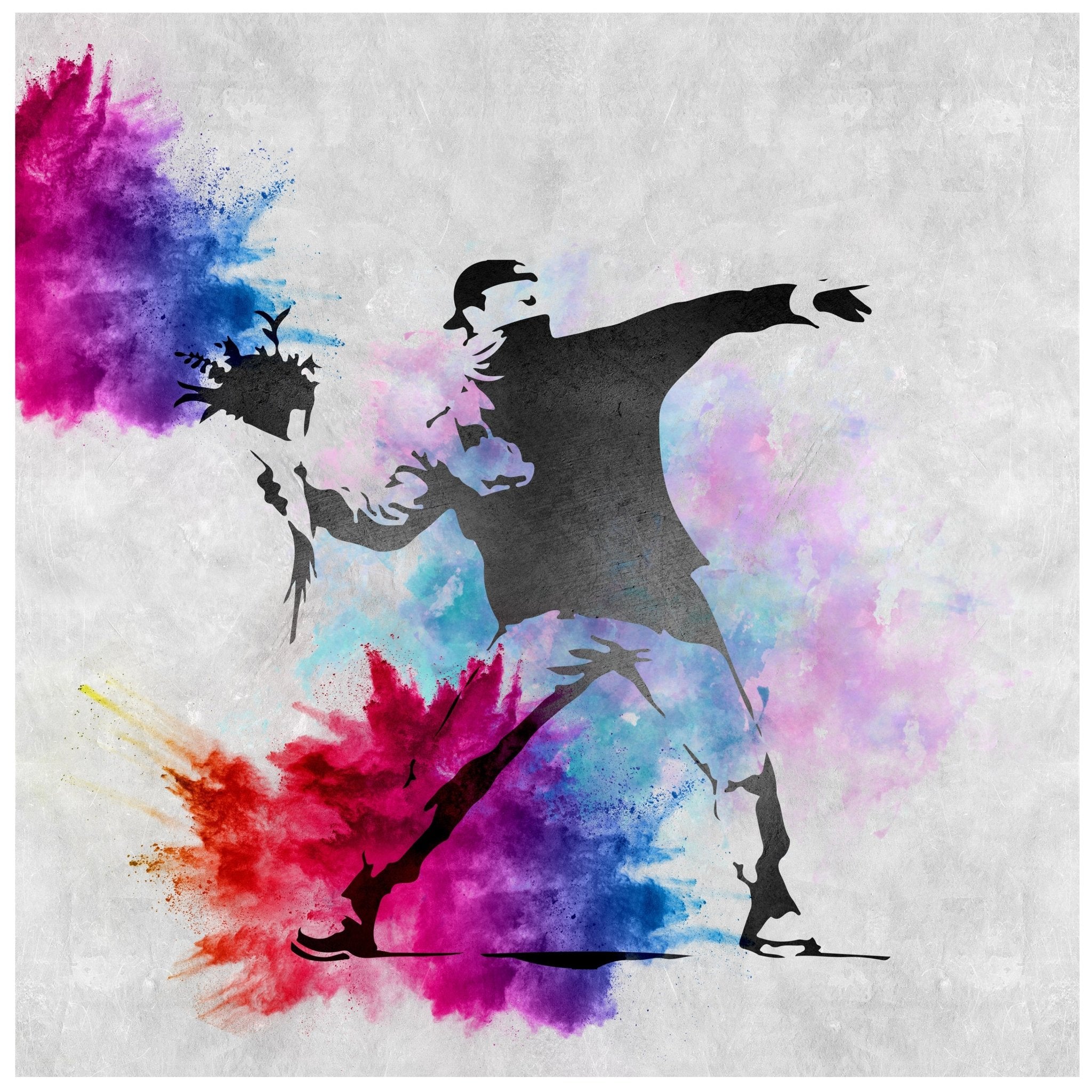 Quadratische Fototapete Banksy Street Art M0066 - Bild 11 Quadratische Fototapete Banksy Street Art M0066 - Bild 11