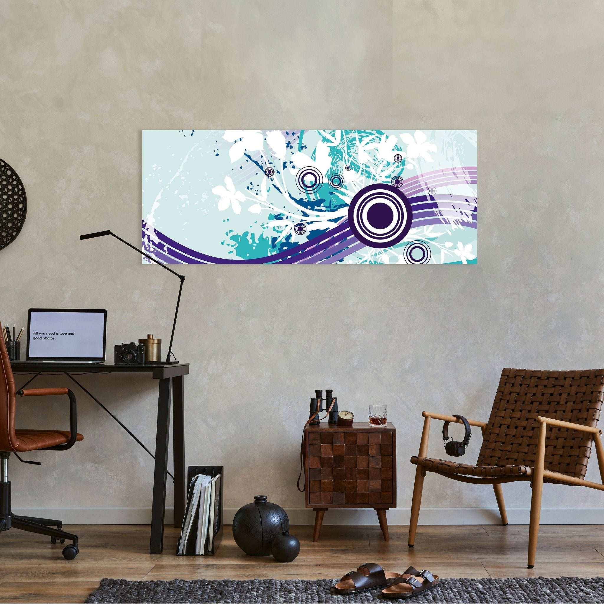 Leinwandbild Mandy Floral Blüten M0067 kaufen - Bild 2 Leinwandbild Mandy Floral Blüten M0067 kaufen - Bild 2