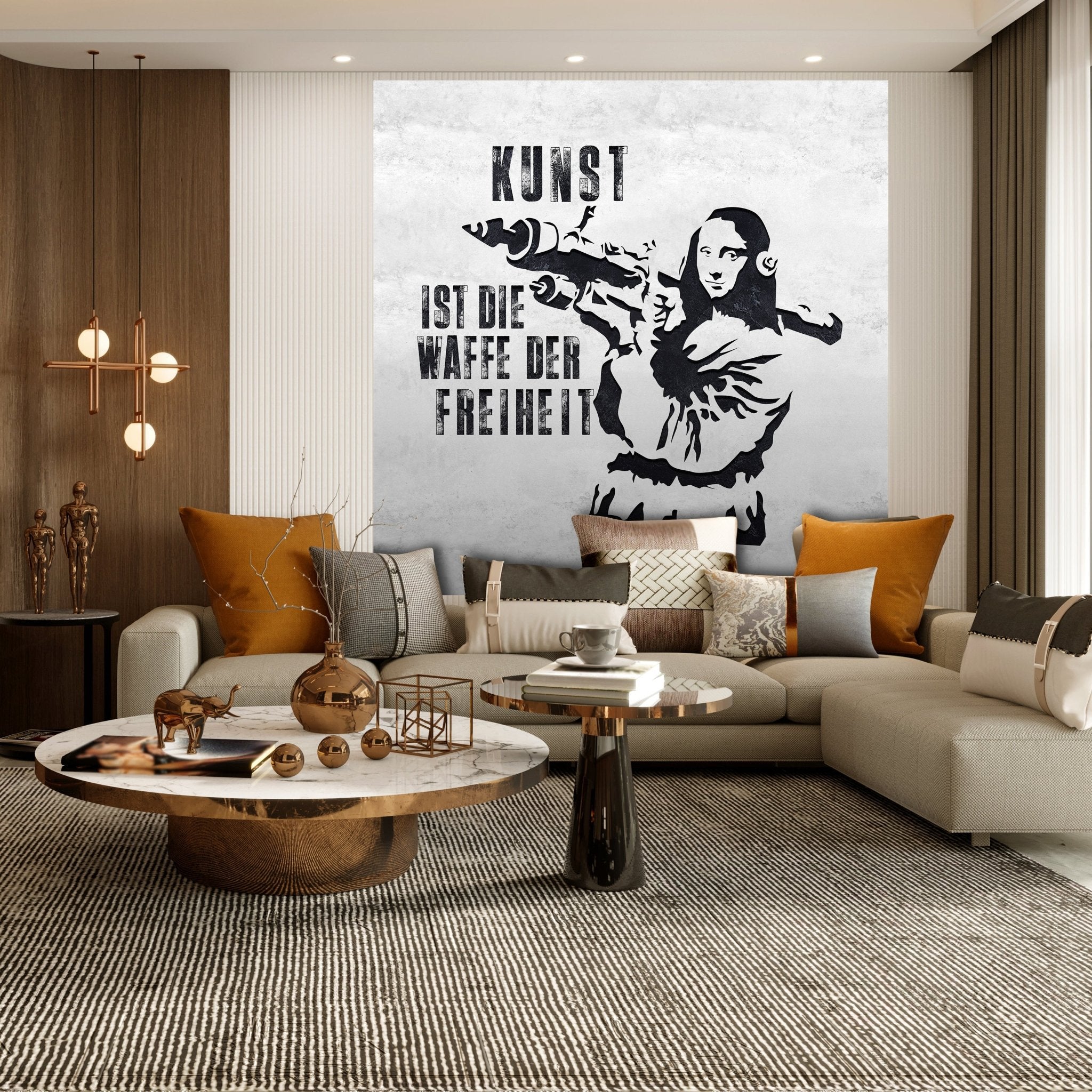 Quadratische Fototapete Banksy Street Art M0067 - Bild 3 Quadratische Fototapete Banksy Street Art M0067 - Bild 3