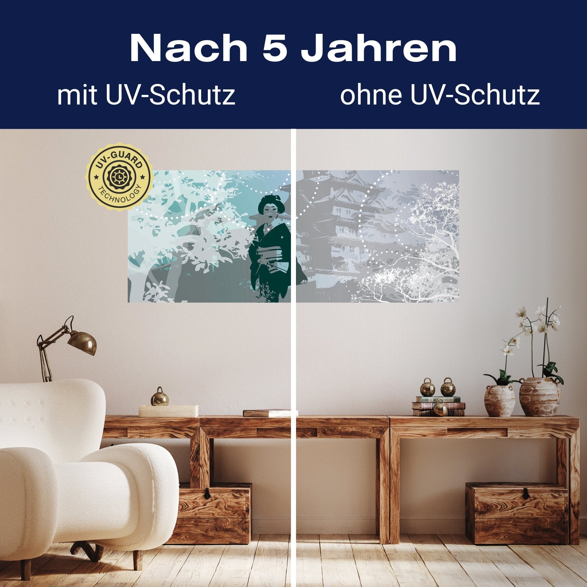 Leinwandbild Old Floral Asia M0069 kaufen - Bild 9 Leinwandbild Old Floral Asia M0069 kaufen - Bild 9